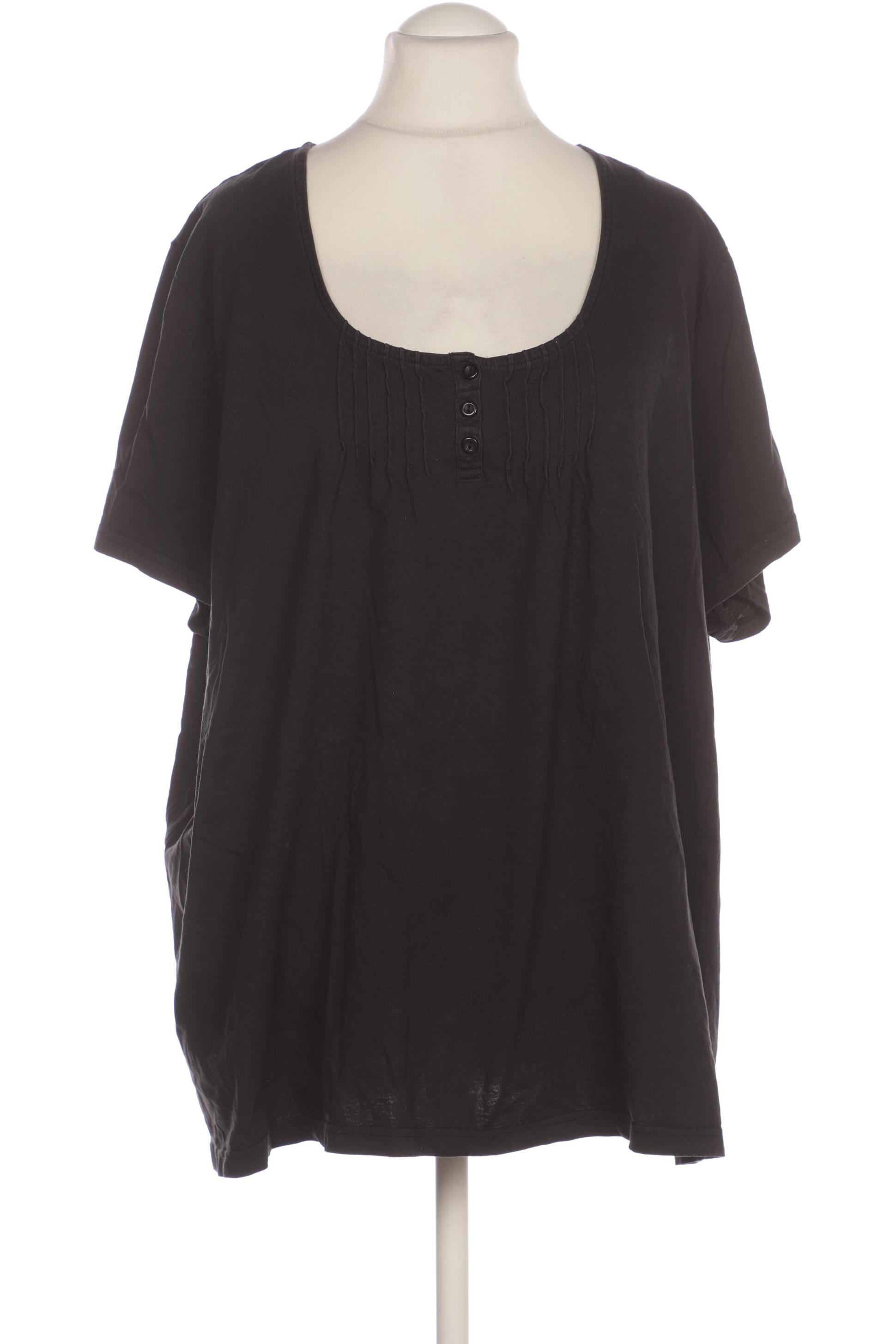 

sheego Damen T-Shirt, schwarz, Gr. 56