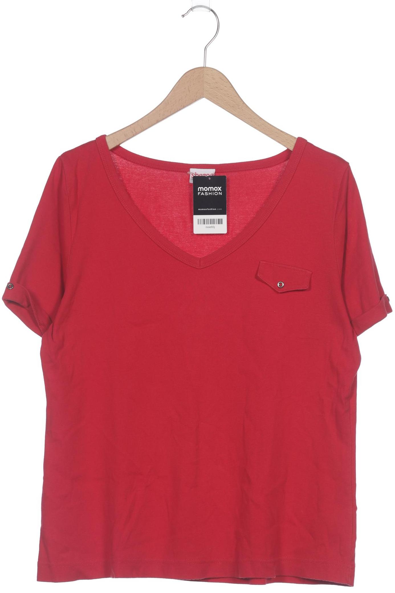 

sheego Damen T-Shirt, rot, Gr. 44