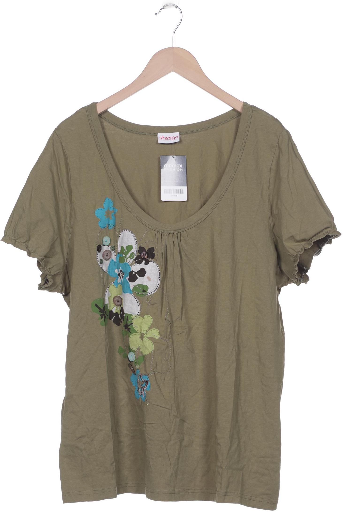 

sheego Damen T-Shirt, grün