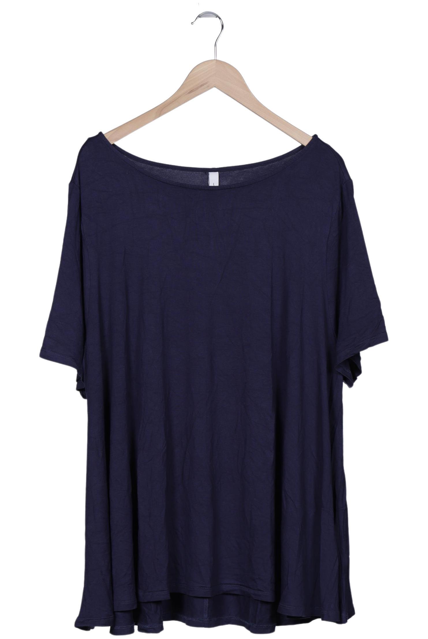 

sheego Damen T-Shirt, marineblau, Gr. 52