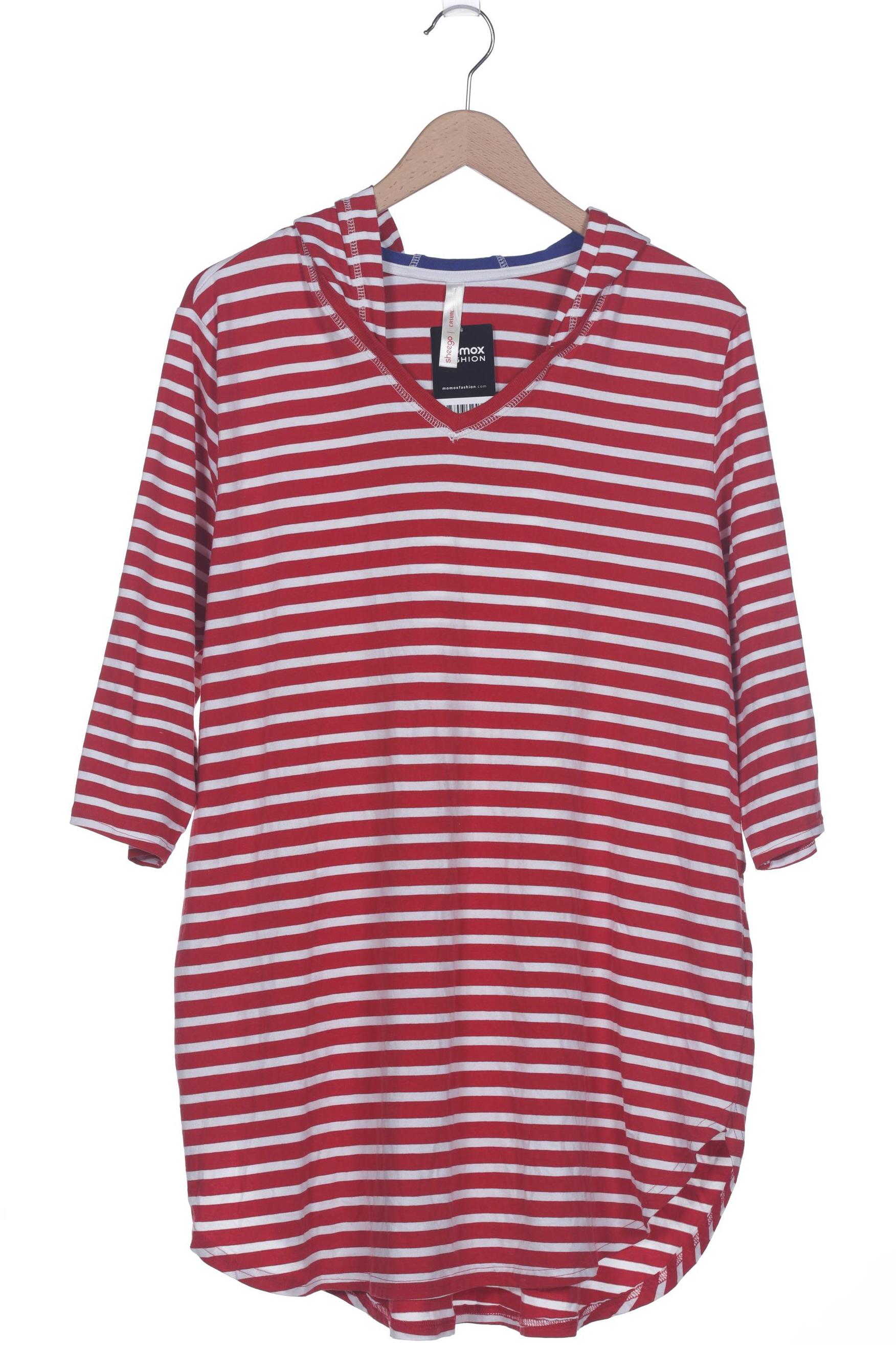 

sheego Damen T-Shirt, rot, Gr. 44