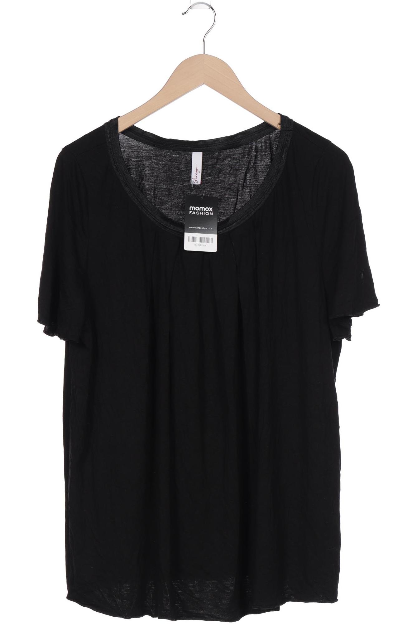 

sheego Damen T-Shirt, schwarz