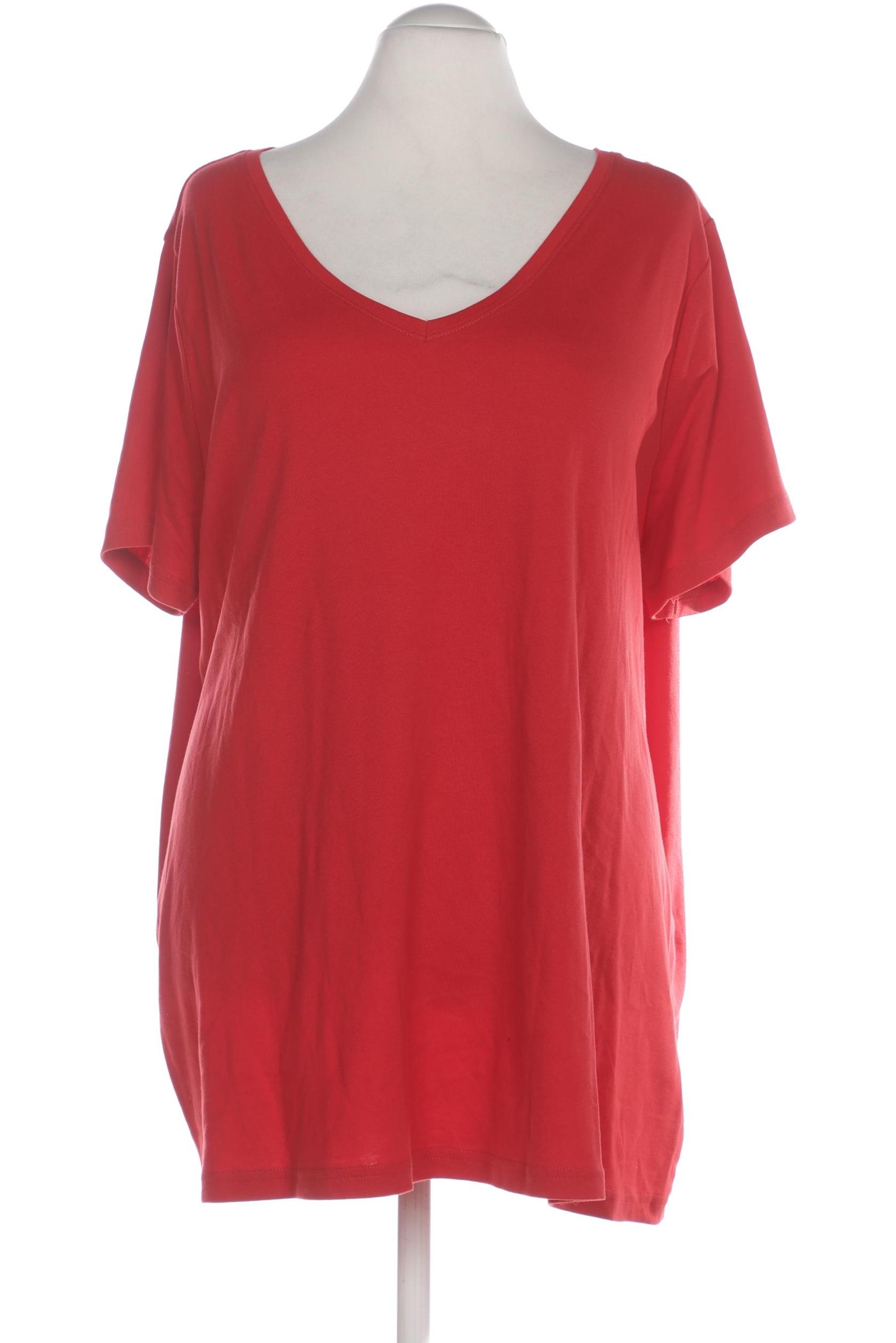 

sheego Damen T-Shirt, rot, Gr. 52