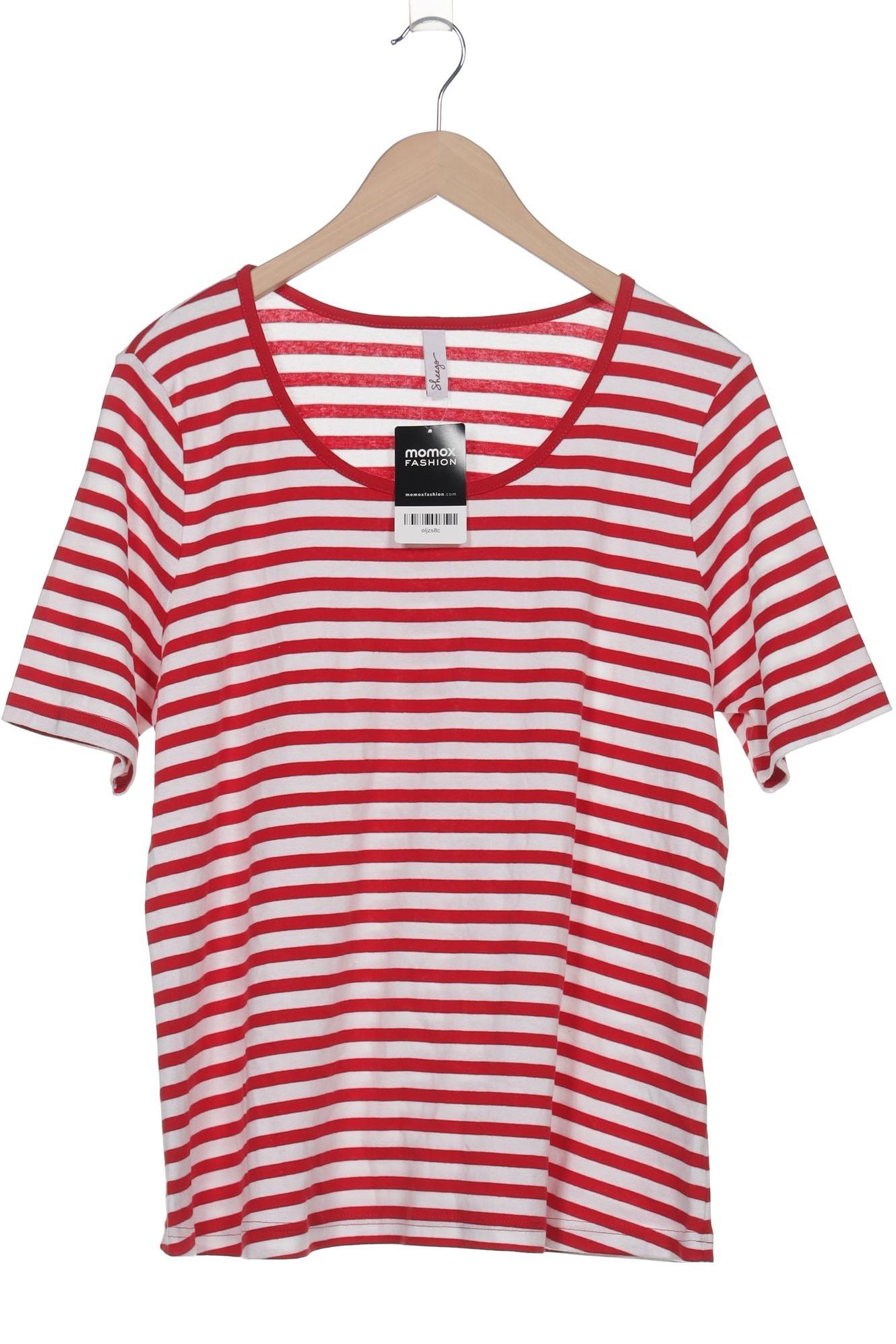 

sheego Damen T-Shirt, rot, Gr. 44