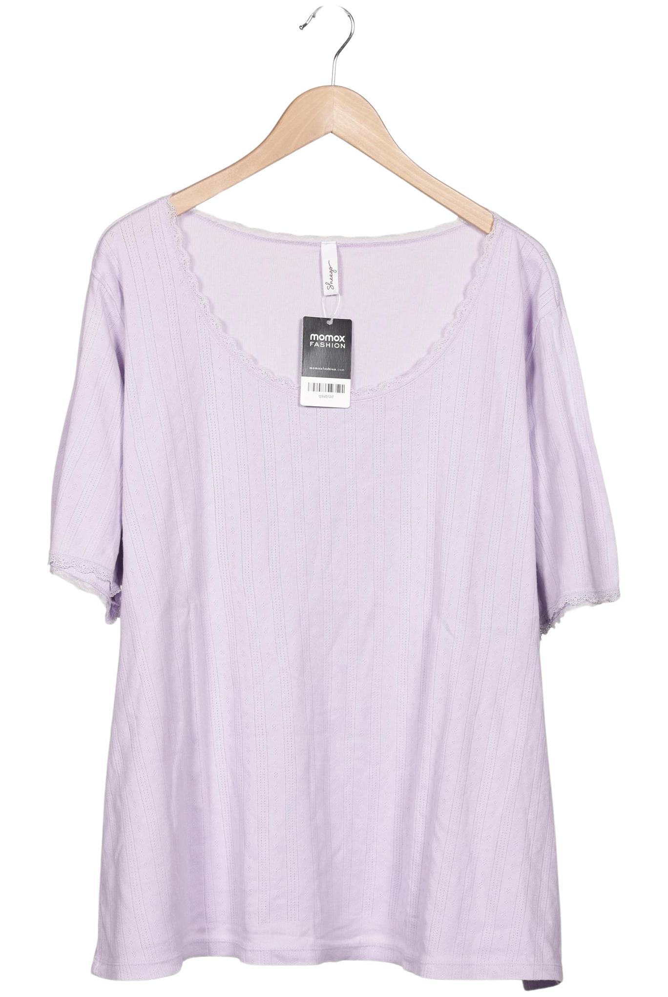 

sheego Damen T-Shirt, flieder, Gr. 52