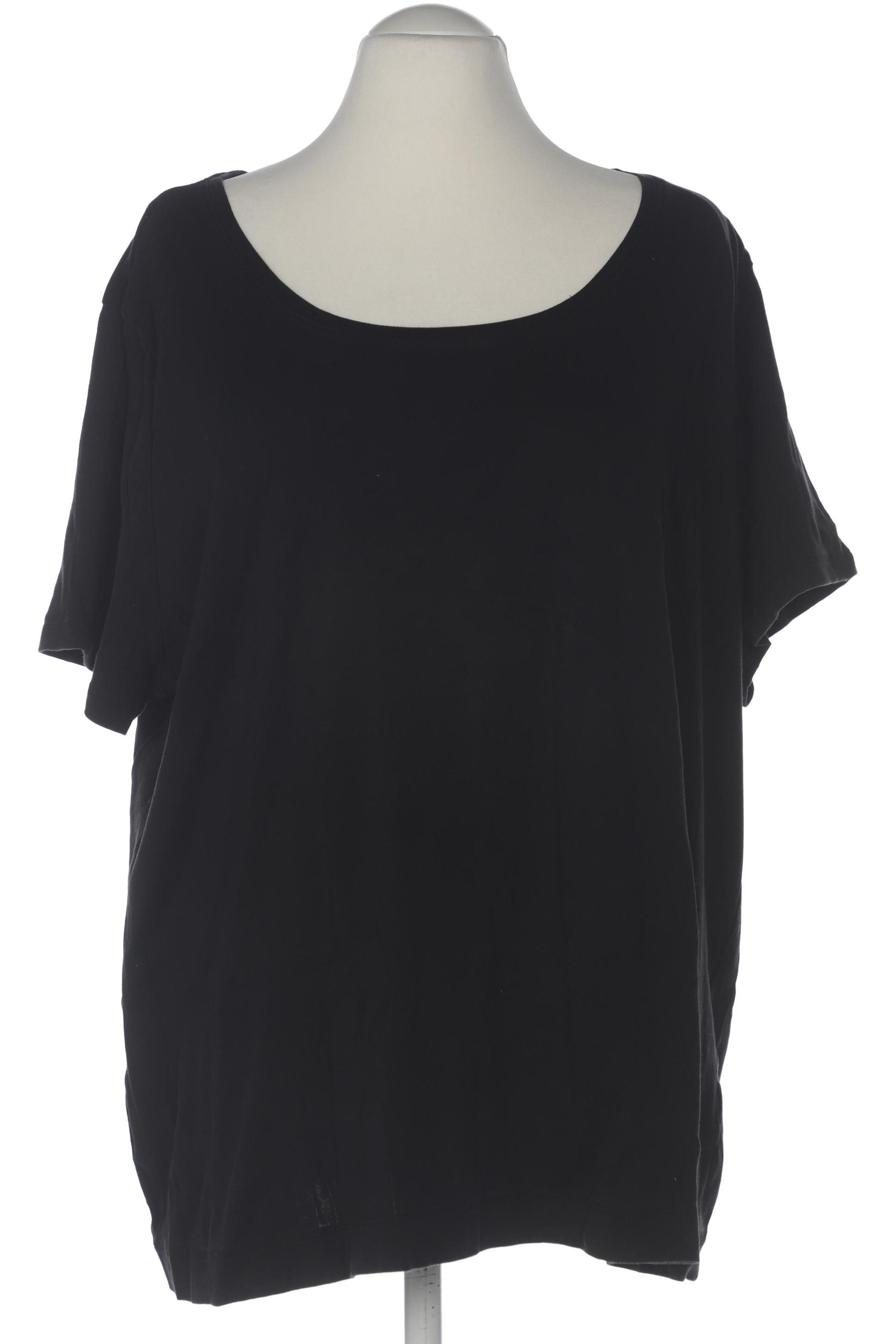 

sheego Damen T-Shirt, schwarz, Gr. 56