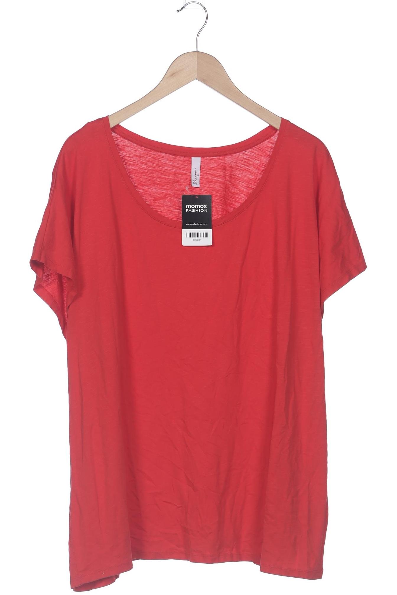 

sheego Damen T-Shirt, rot, Gr. 52