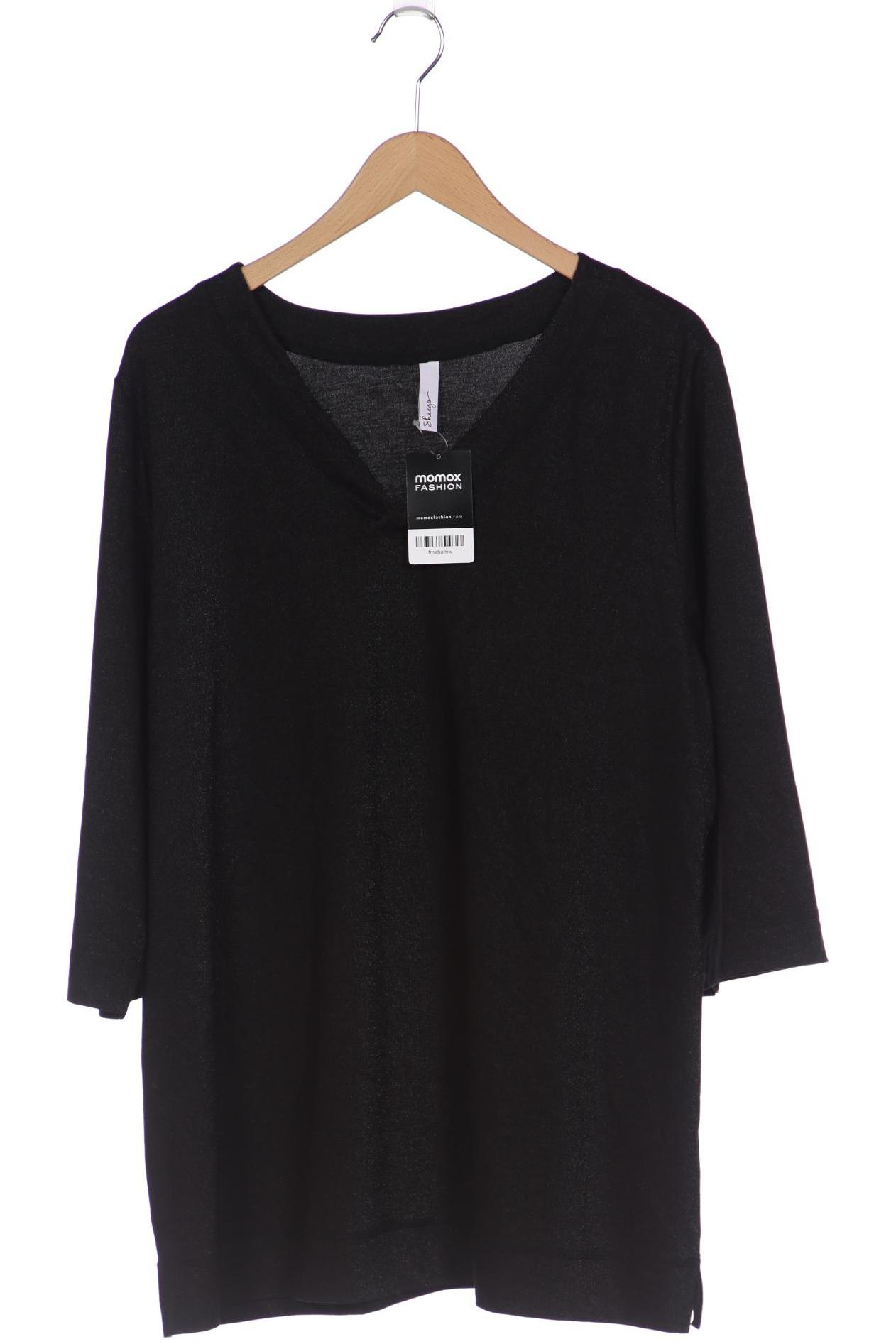 

sheego Damen T-Shirt, schwarz