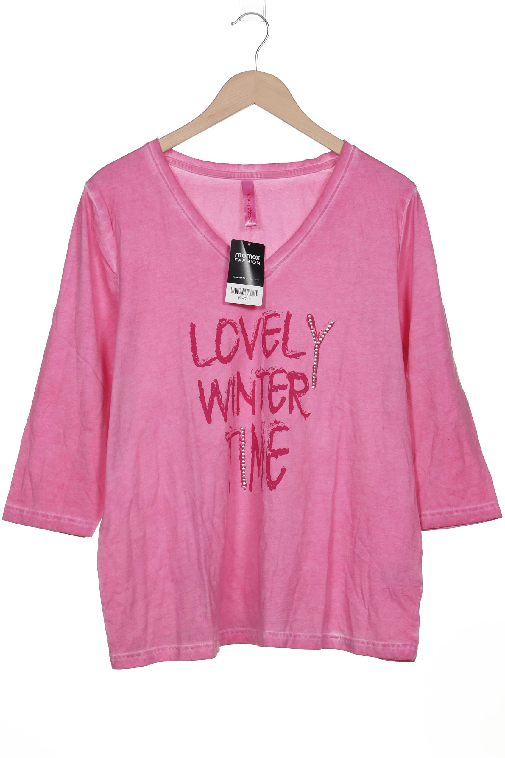 

sheego Damen T-Shirt, pink, Gr. 44