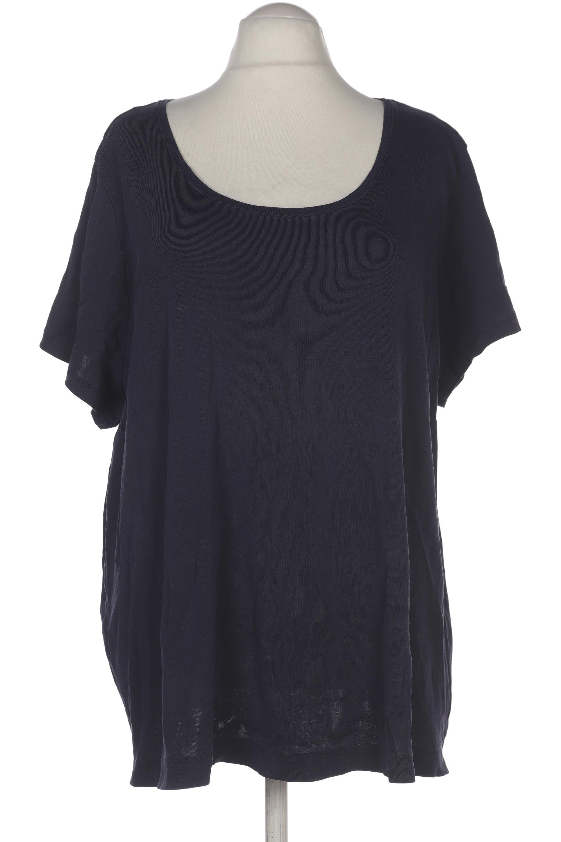

sheego Damen T-Shirt, marineblau, Gr. 56