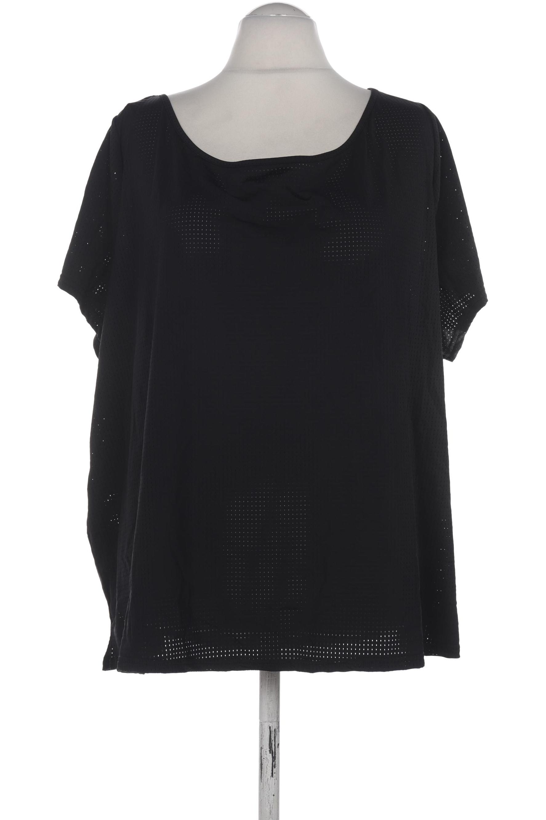

sheego Damen T-Shirt, schwarz, Gr. 58