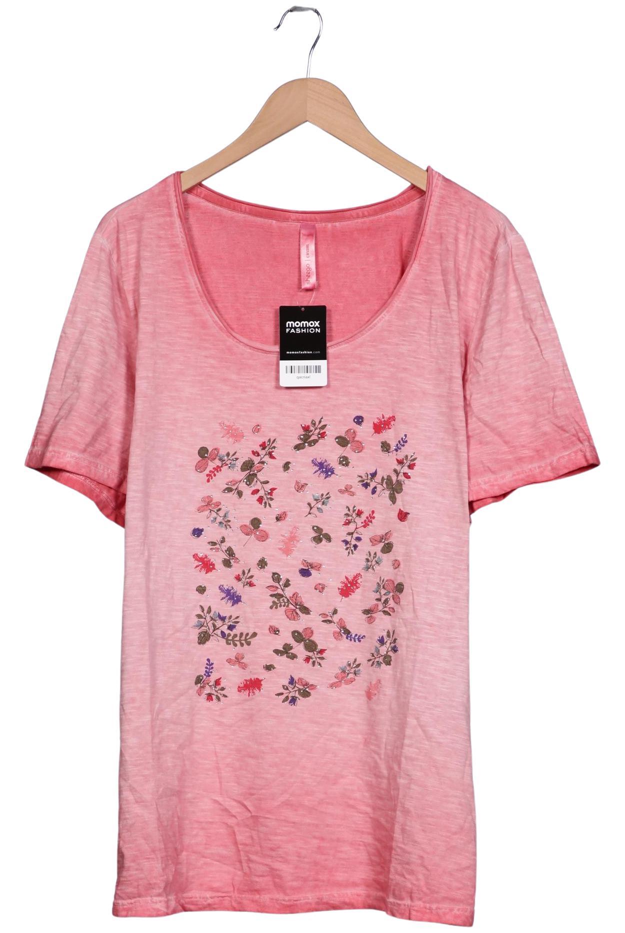 

sheego Damen T-Shirt, pink, Gr. 48