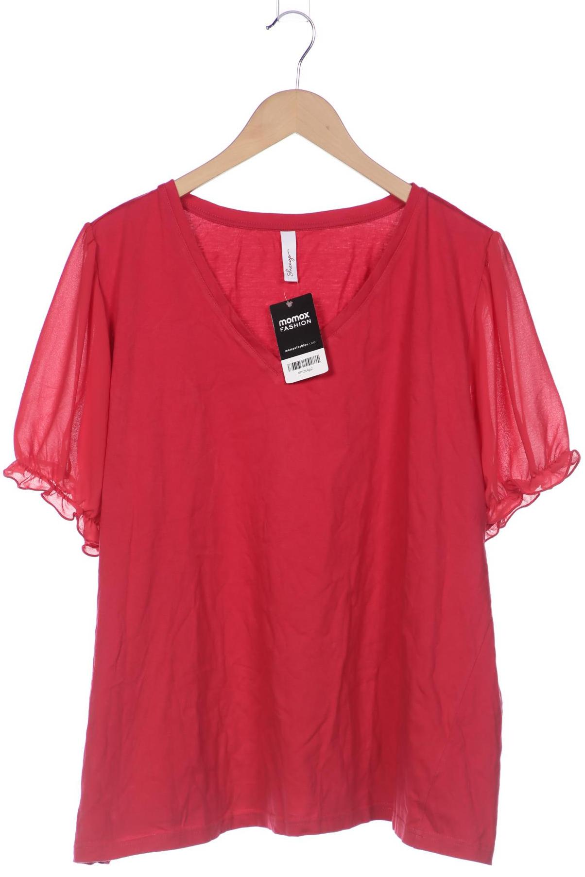 

sheego Damen T-Shirt, pink, Gr. 52