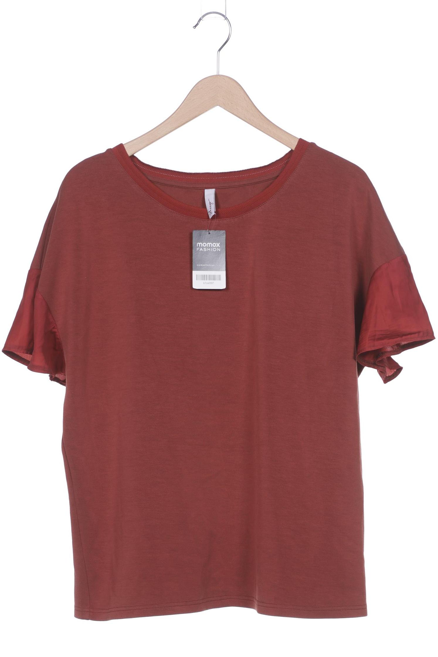 

sheego Damen T-Shirt, braun, Gr. 44