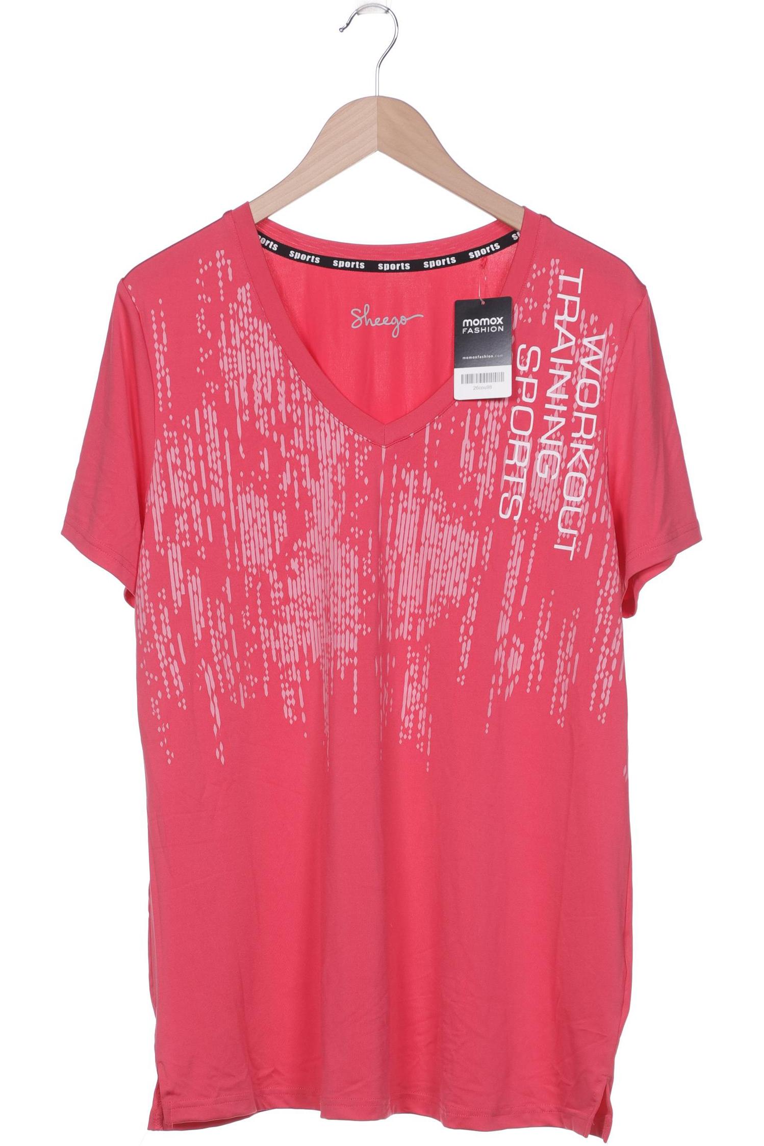 

sheego Damen T-Shirt, pink, Gr. 44