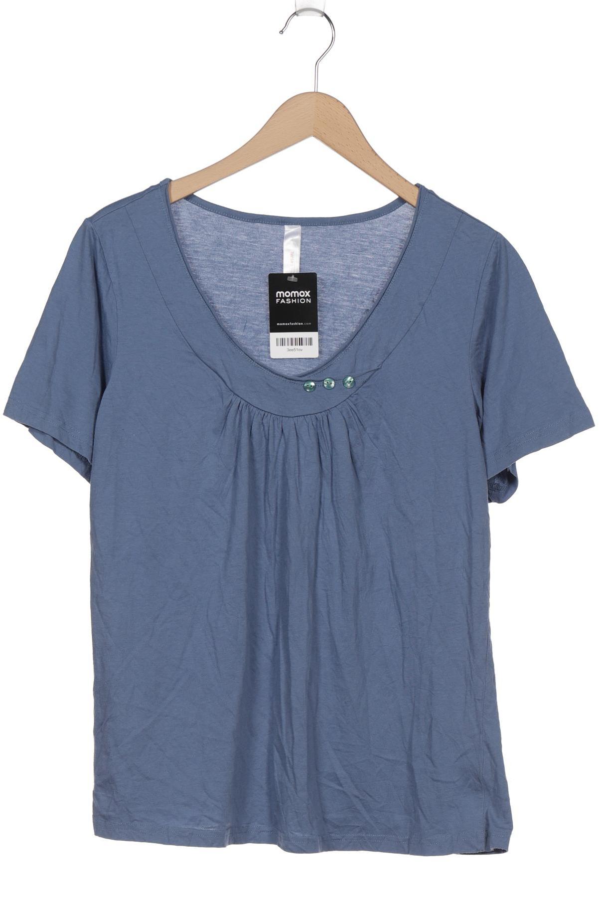 

sheego Damen T-Shirt, blau