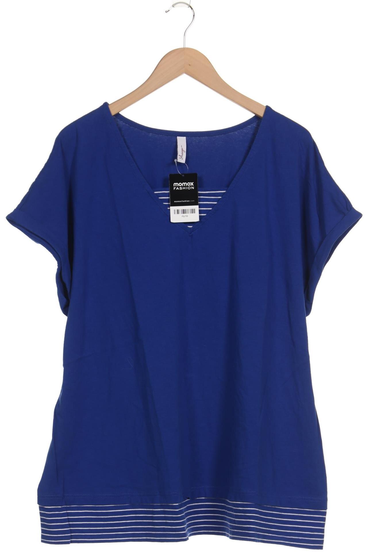 

sheego Damen T-Shirt, blau, Gr. 48