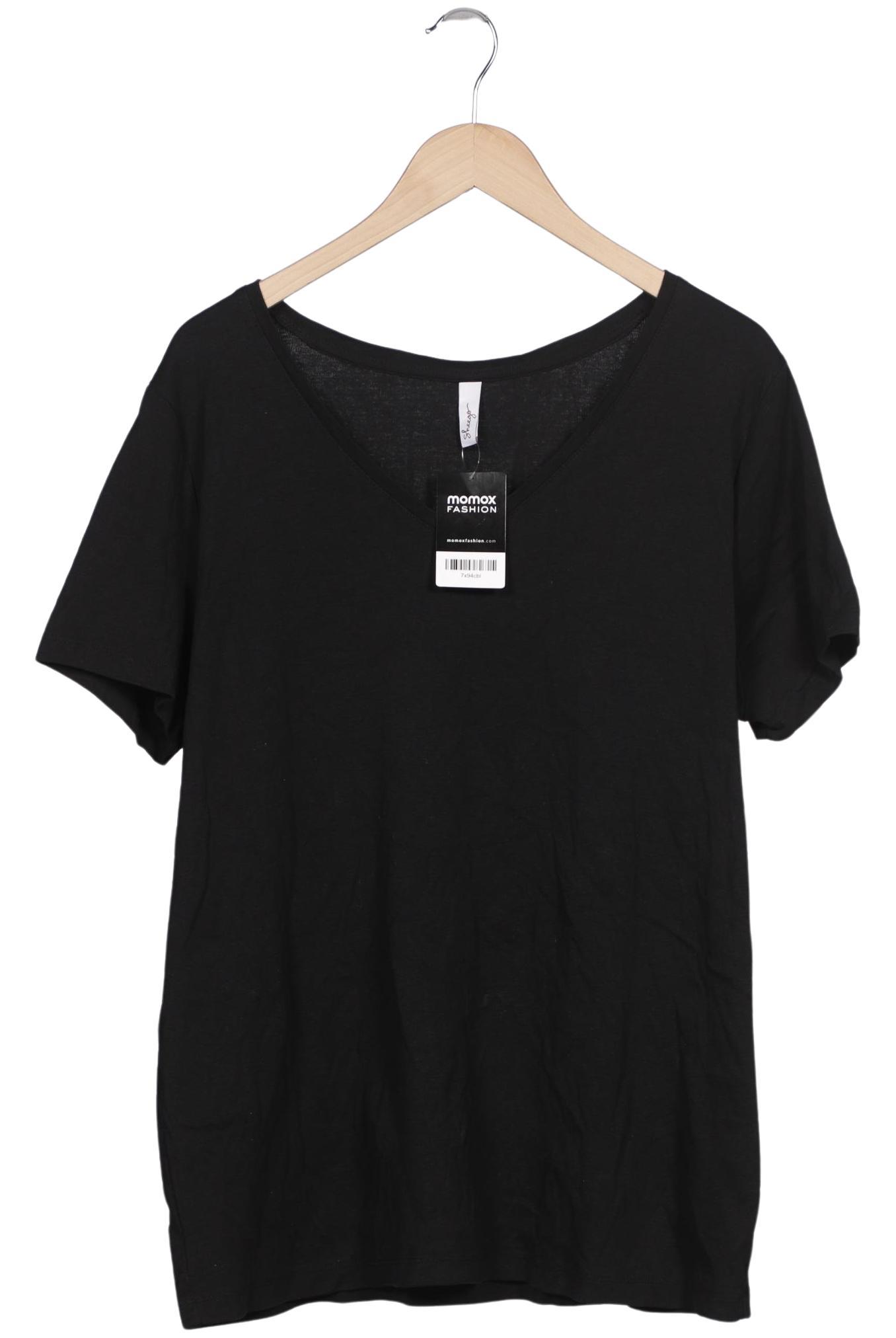 

sheego Damen T-Shirt, schwarz, Gr. 48