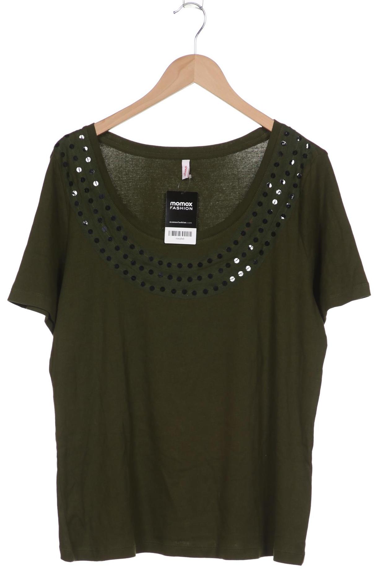 

sheego Damen T-Shirt, grün