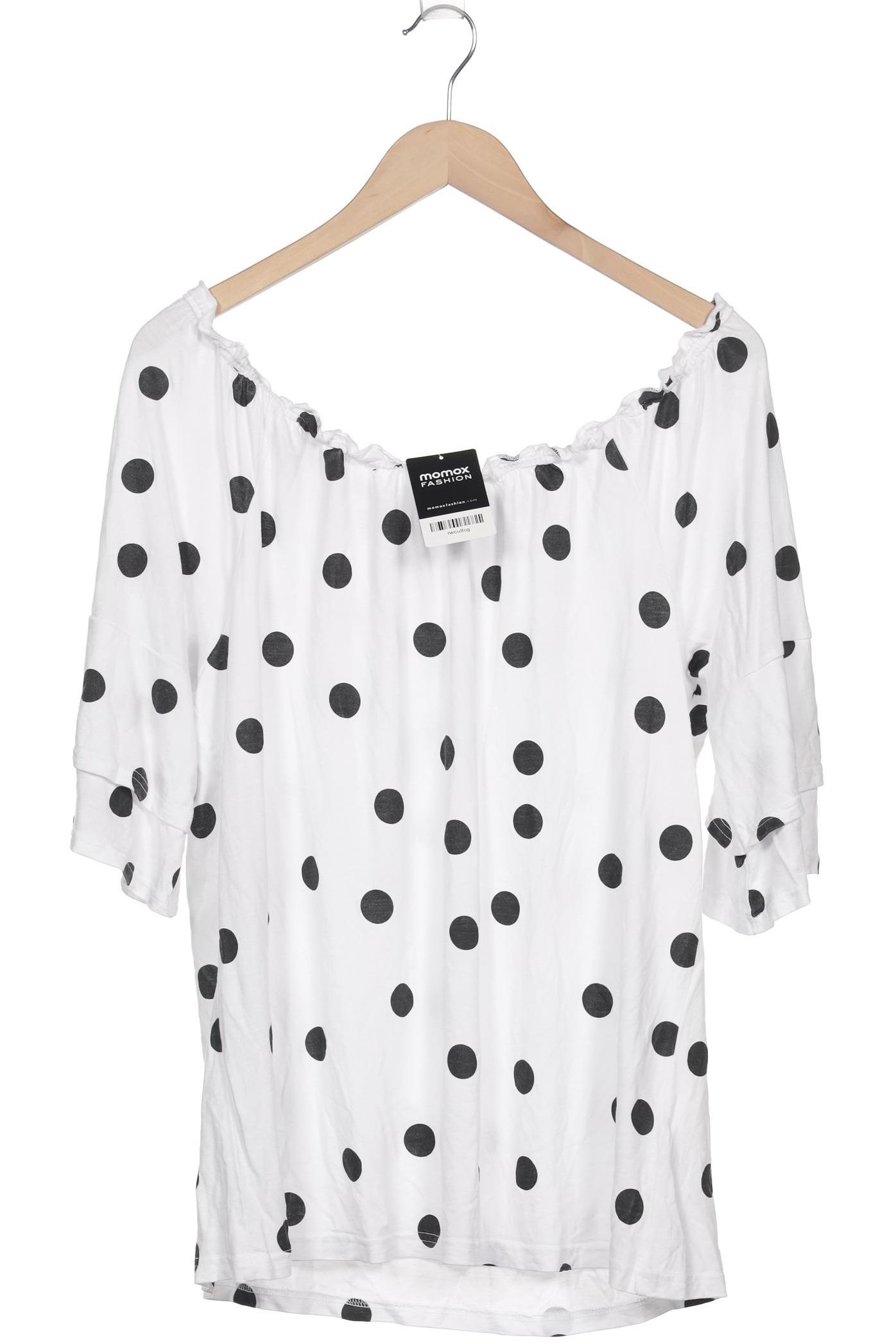 

sheego Damen T-Shirt, weiß, Gr. 44