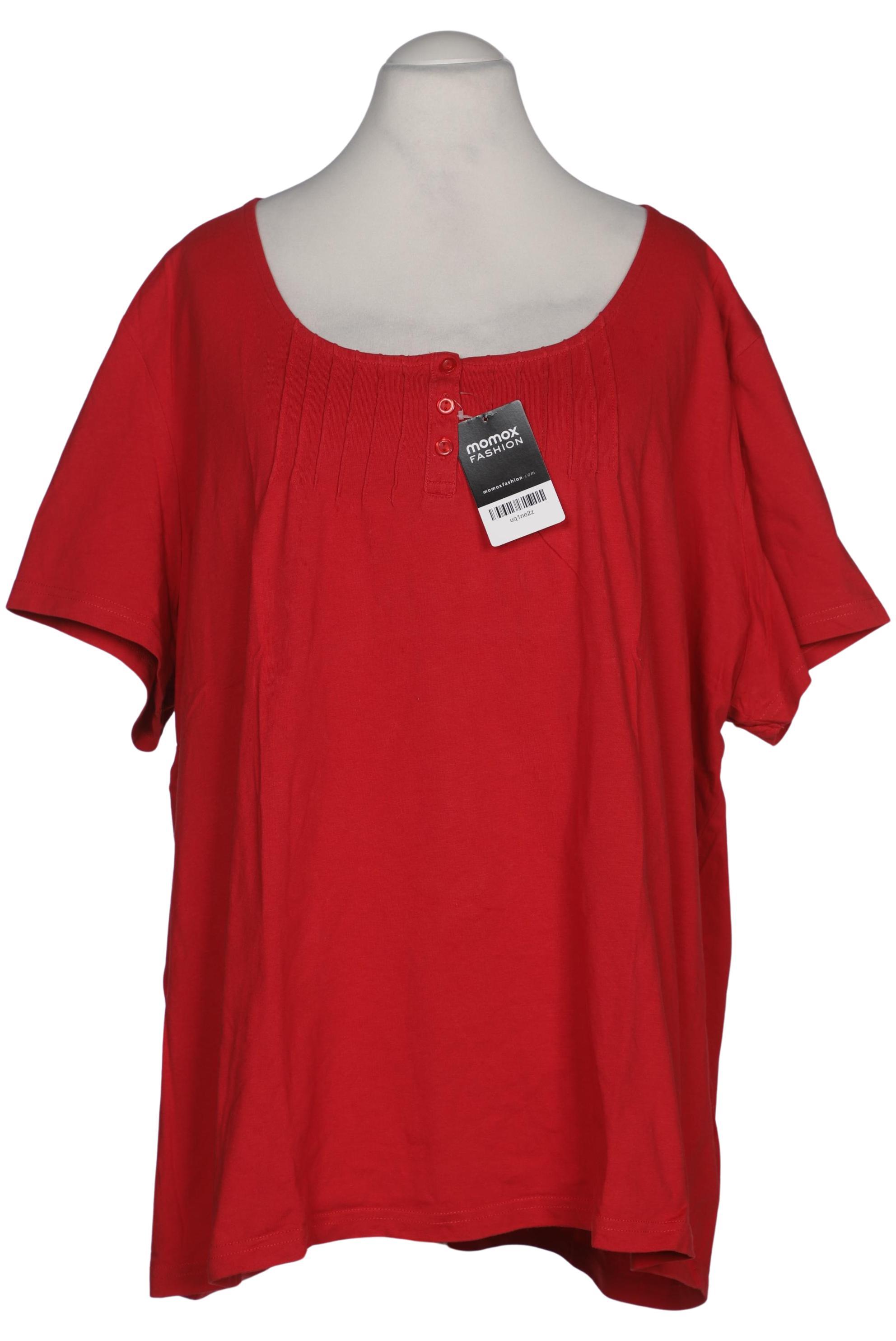 

sheego Damen T-Shirt, rot, Gr. 56