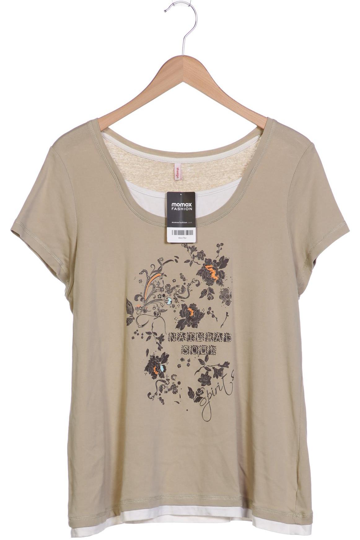 

sheego Damen T-Shirt, beige