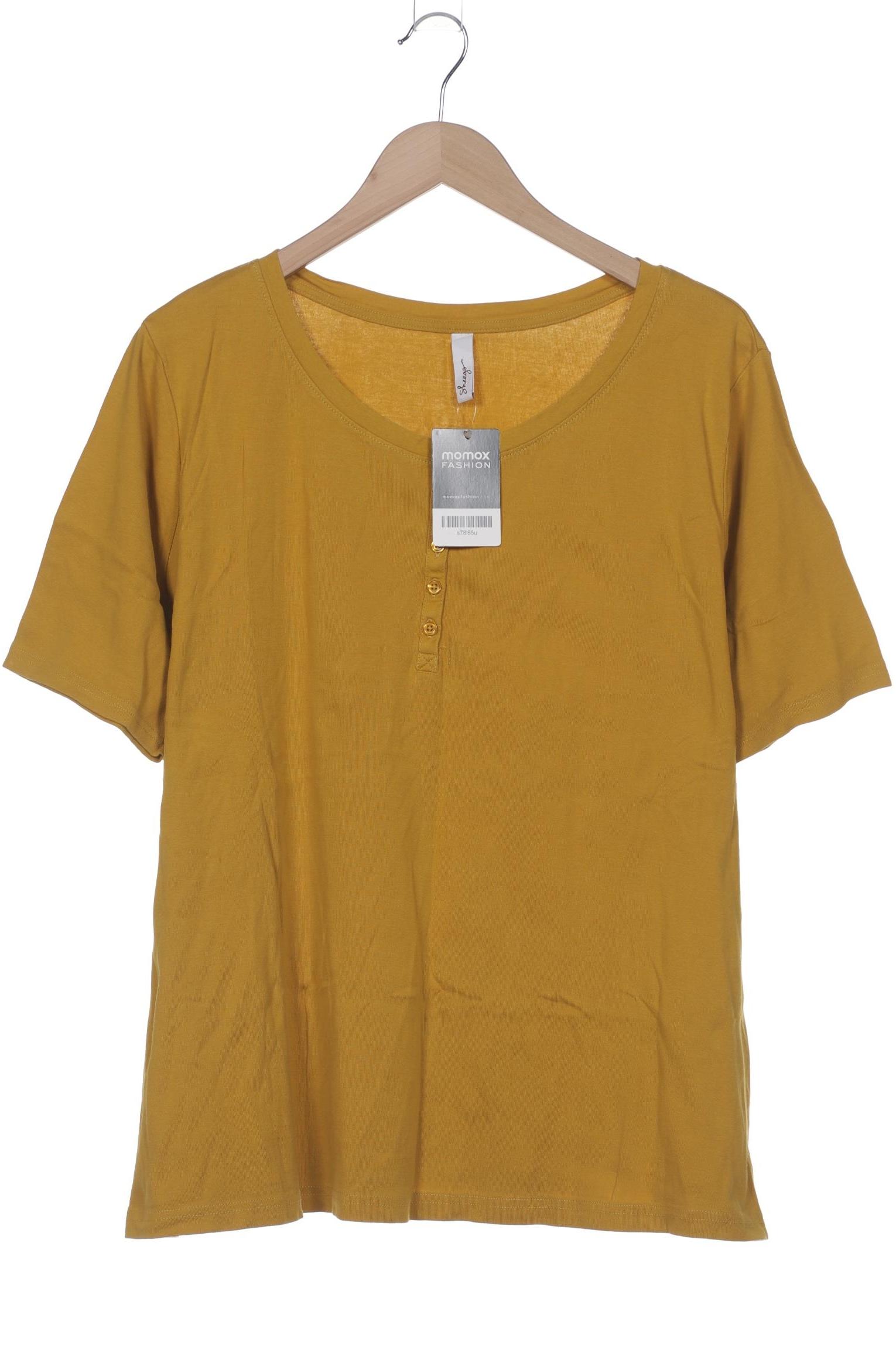 

sheego Damen T-Shirt, orange, Gr. 52