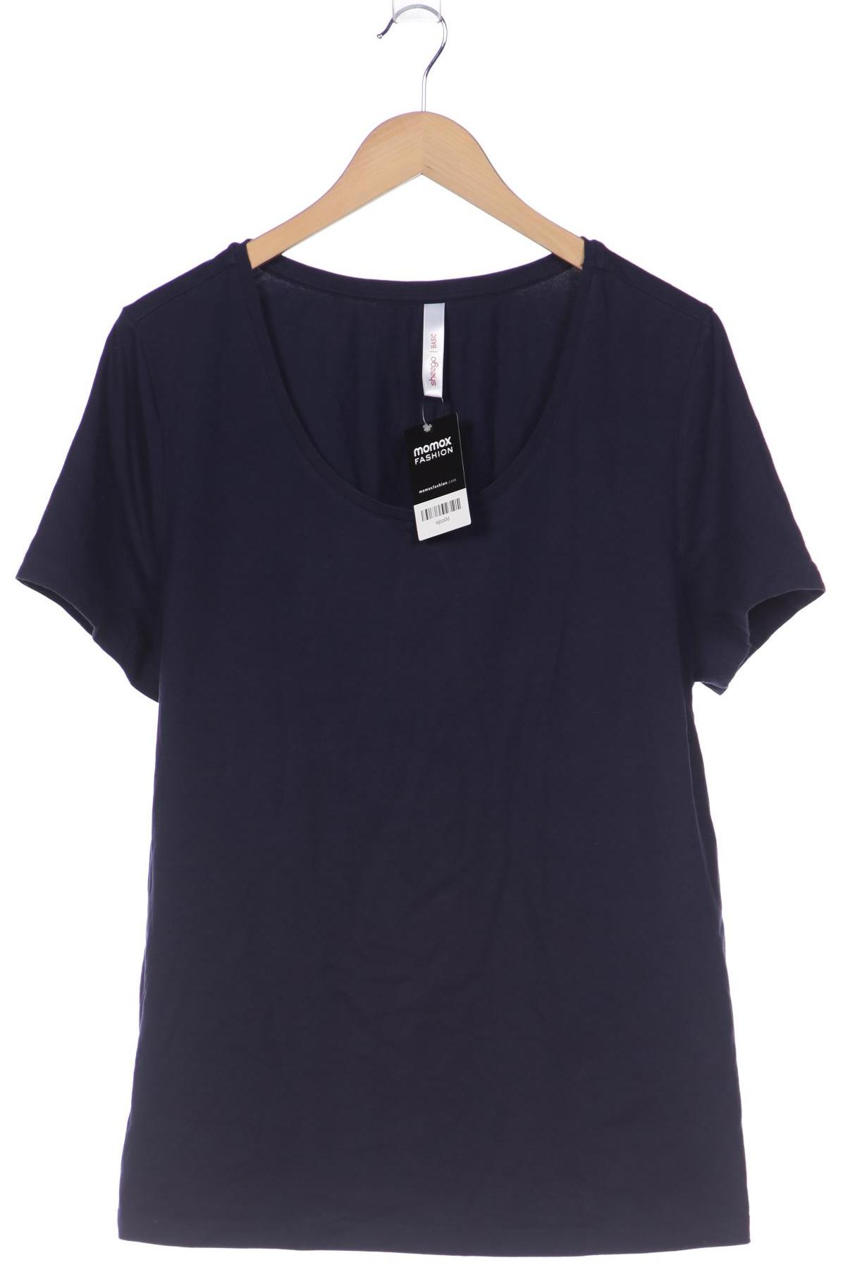 

sheego Damen T-Shirt, marineblau