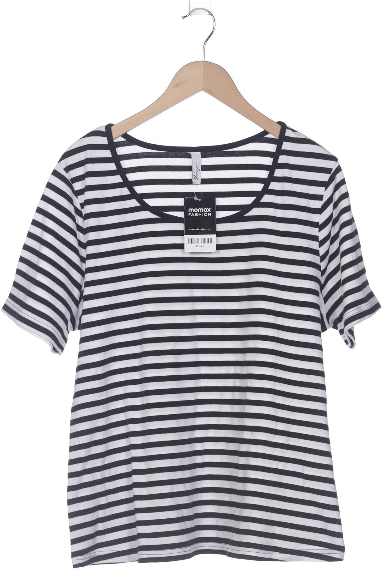 

sheego Damen T-Shirt, weiß, Gr. 48