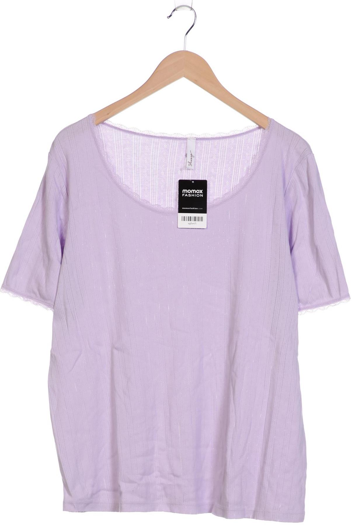 

sheego Damen T-Shirt, flieder, Gr. 48