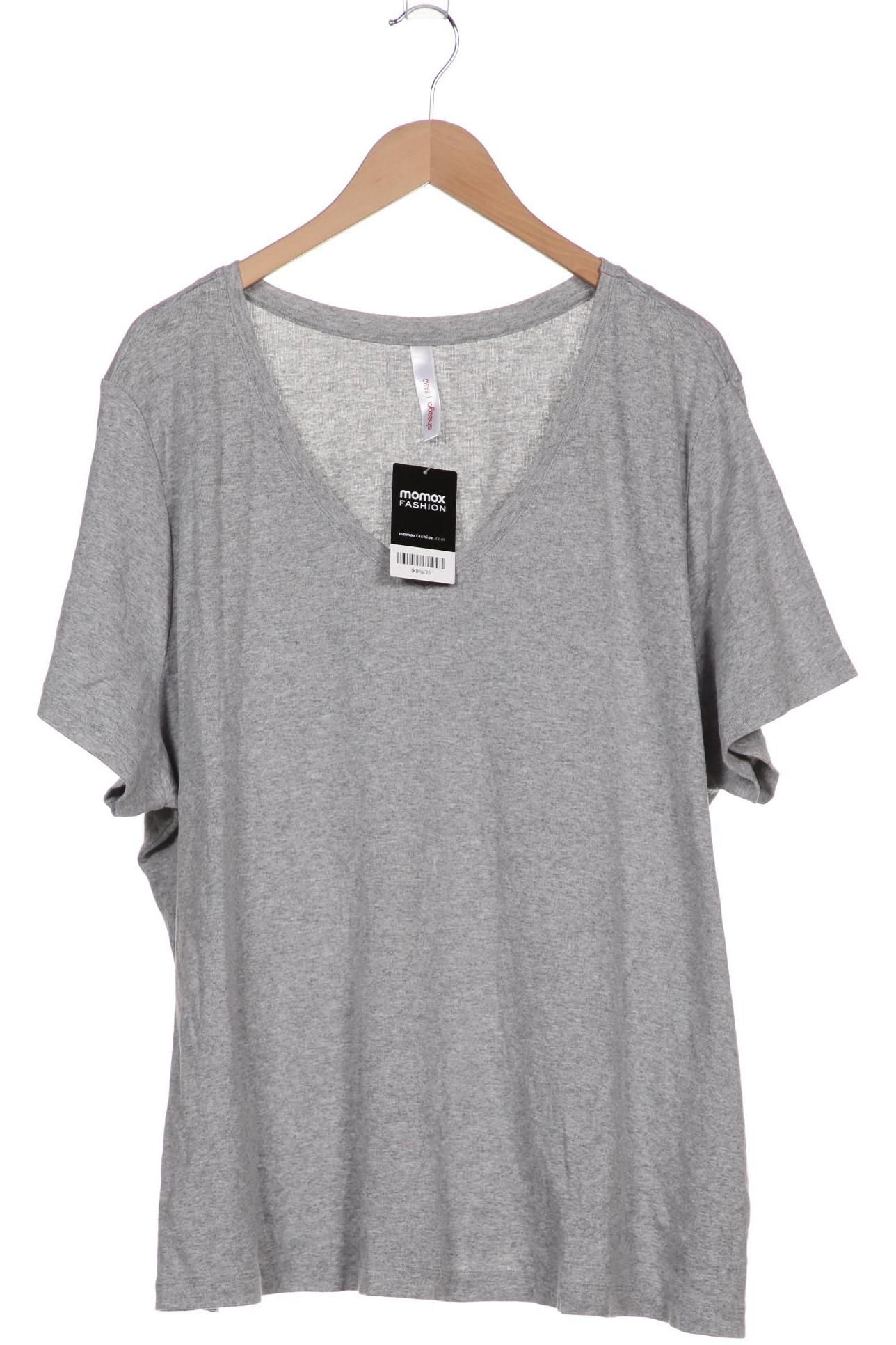 

sheego Damen T-Shirt, grau