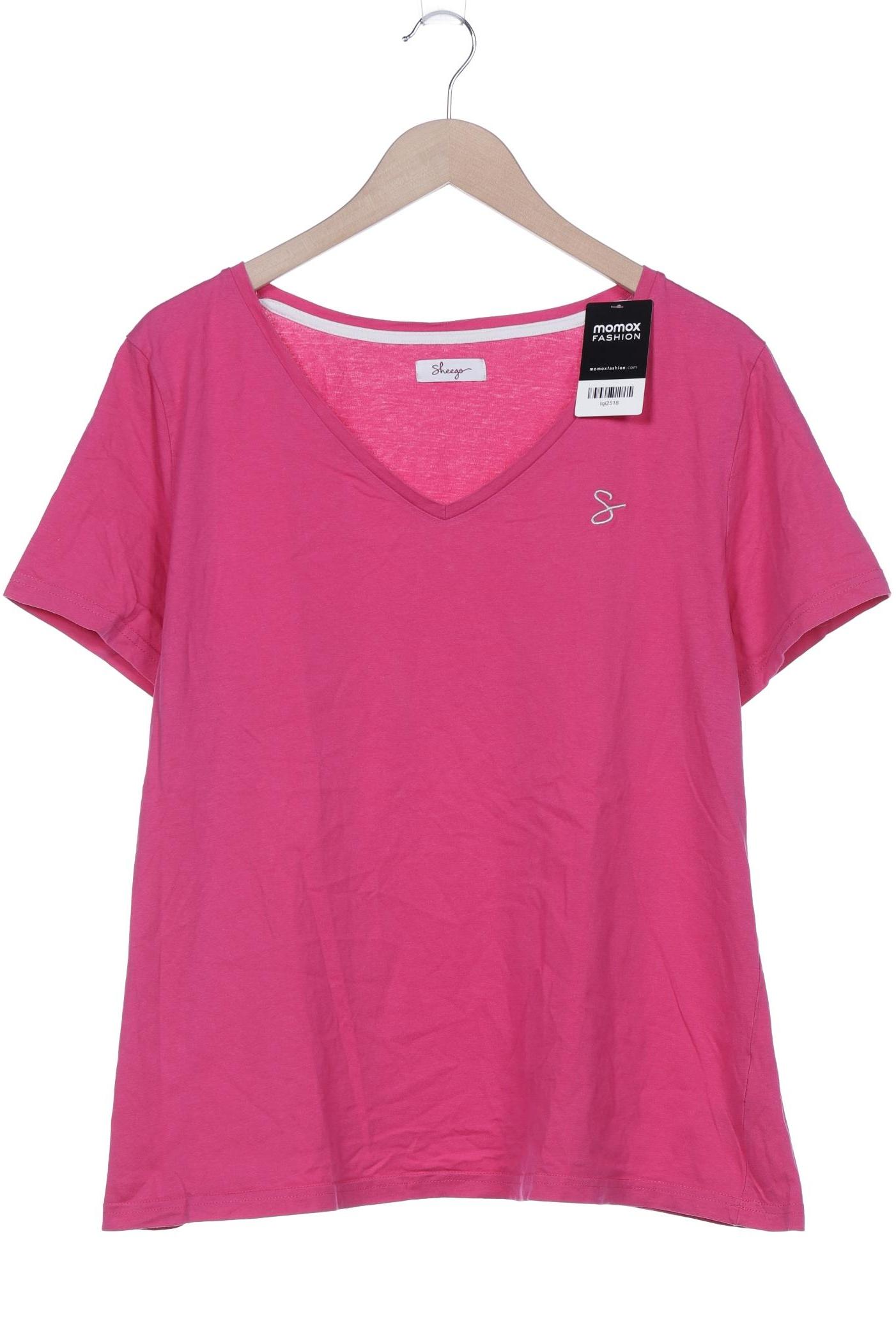 

sheego Damen T-Shirt, pink, Gr. 48