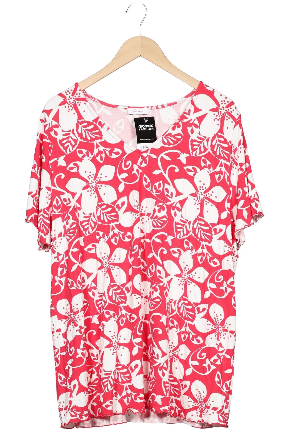 

sheego Damen T-Shirt, mehrfarbig, Gr. 52