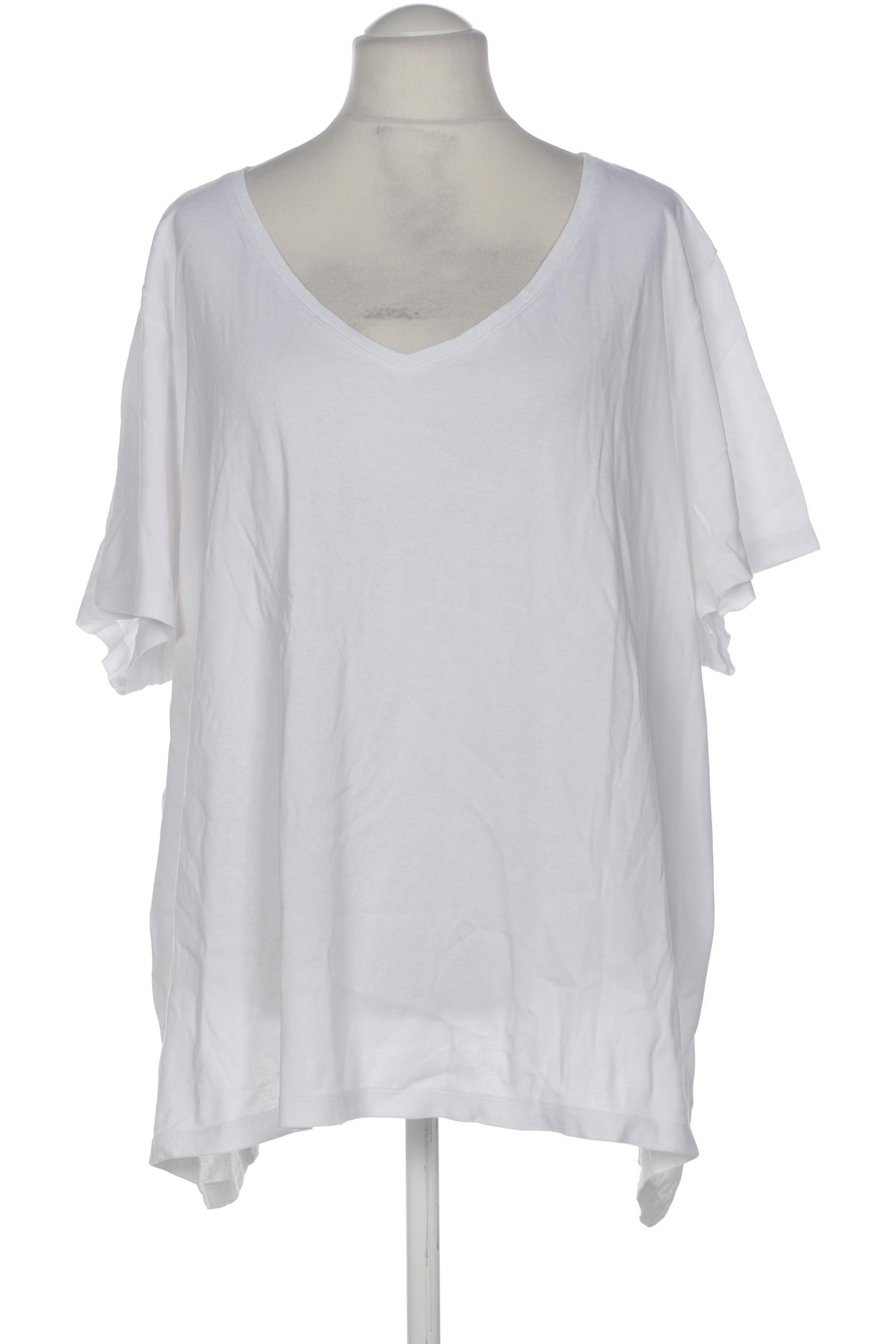 

sheego Damen T-Shirt, weiß, Gr. 56