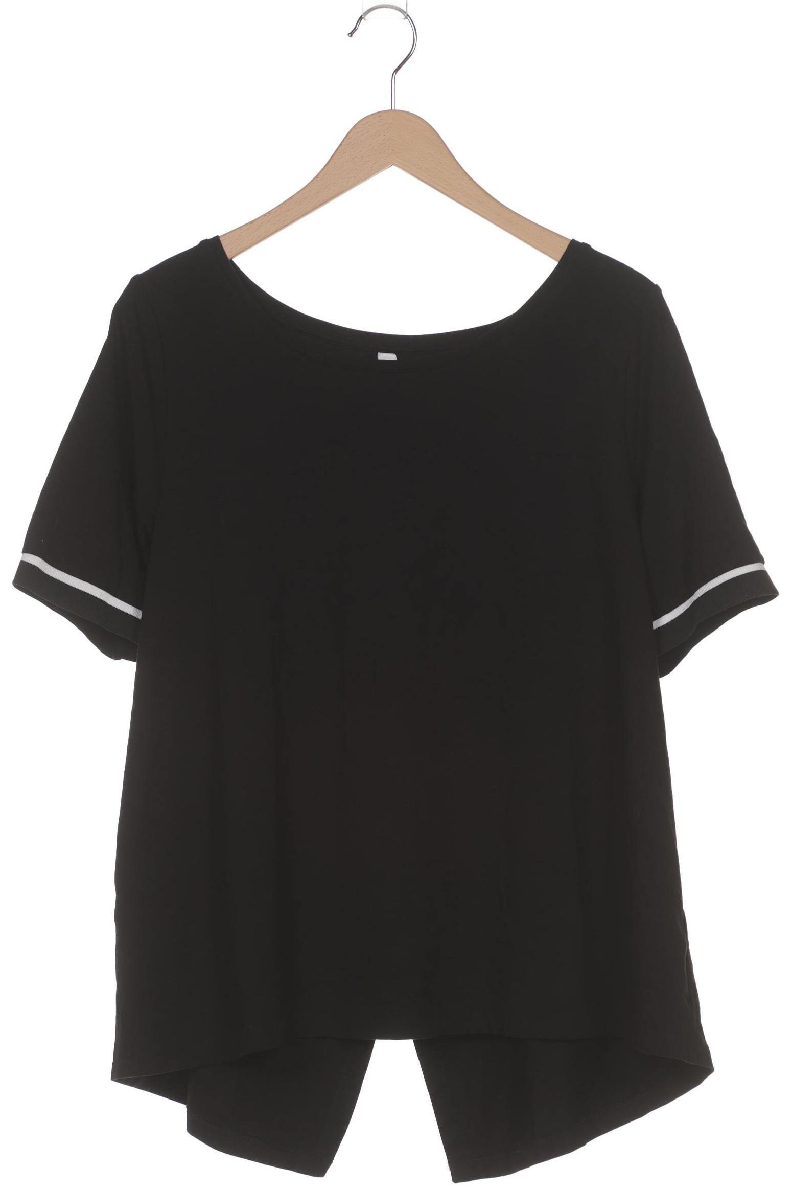 

sheego Damen T-Shirt, schwarz, Gr. 44