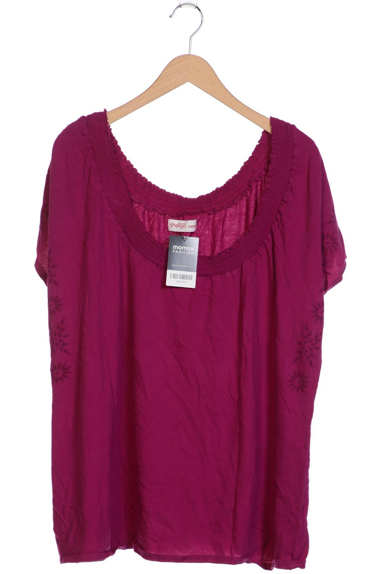

sheego Damen T-Shirt, flieder, Gr. 48