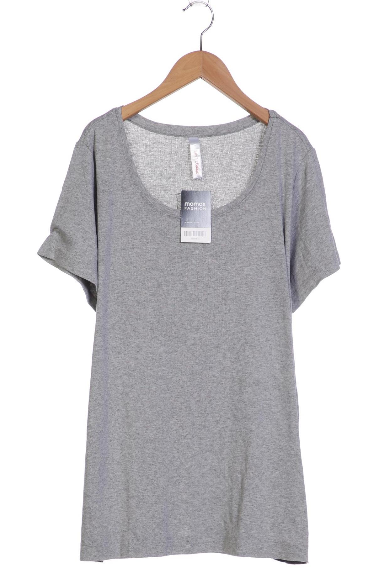 

sheego Damen T-Shirt, grau