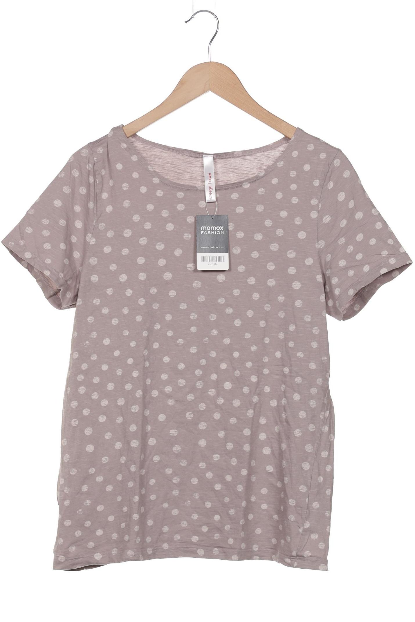 

sheego Damen T-Shirt, grau, Gr. 40