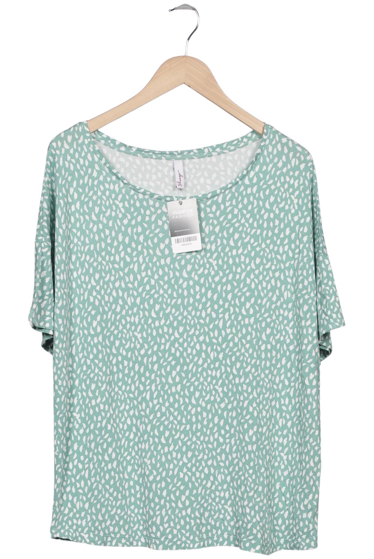 

sheego Damen T-Shirt, grün, Gr. 44