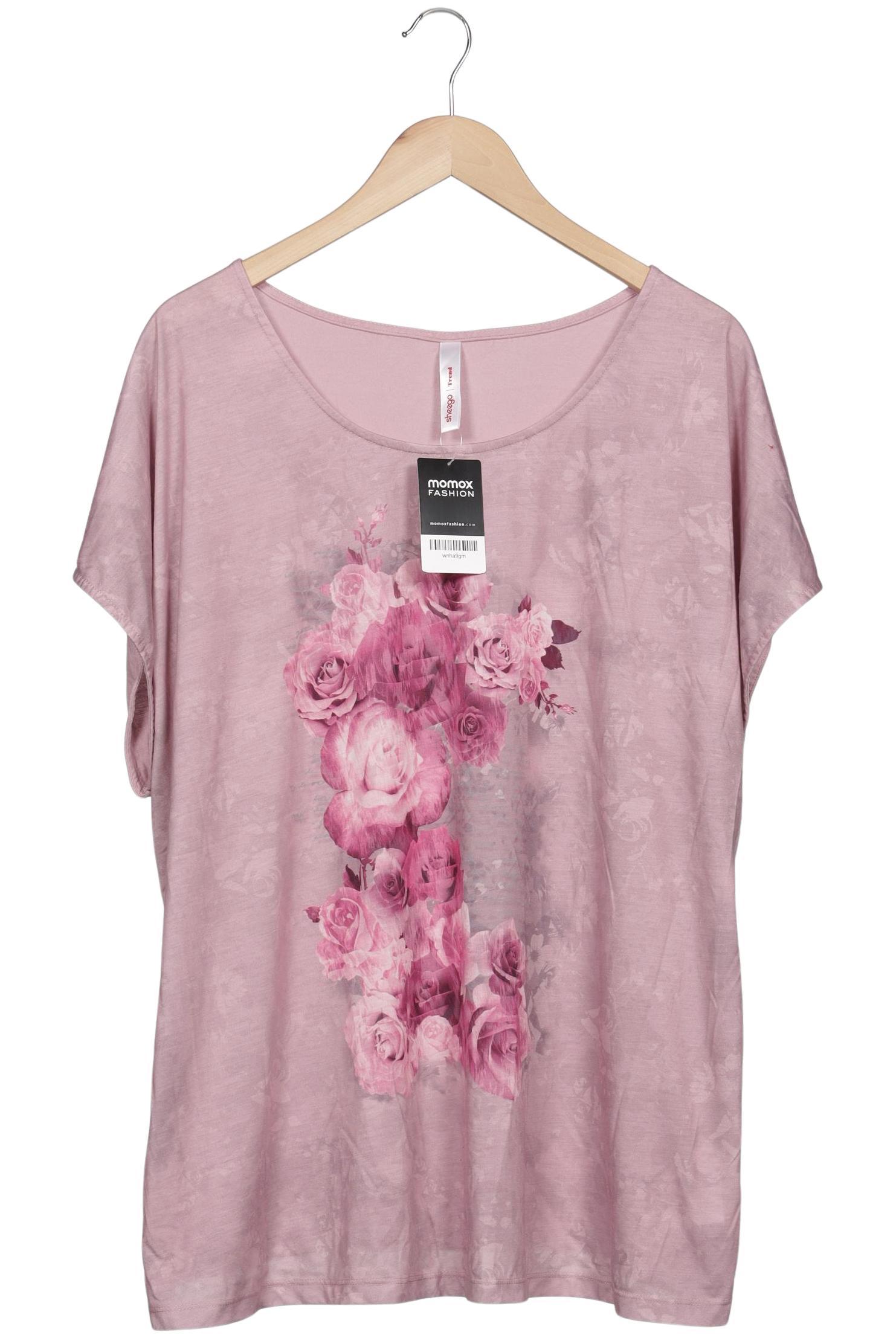 

sheego Damen T-Shirt, pink, Gr. 52