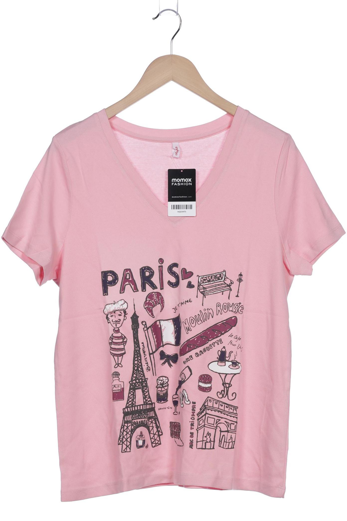 

sheego Damen T-Shirt, pink, Gr. 44