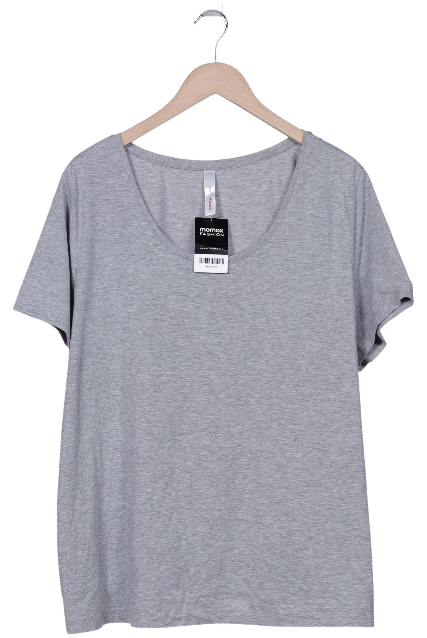 

sheego Damen T-Shirt, grau, Gr. 52