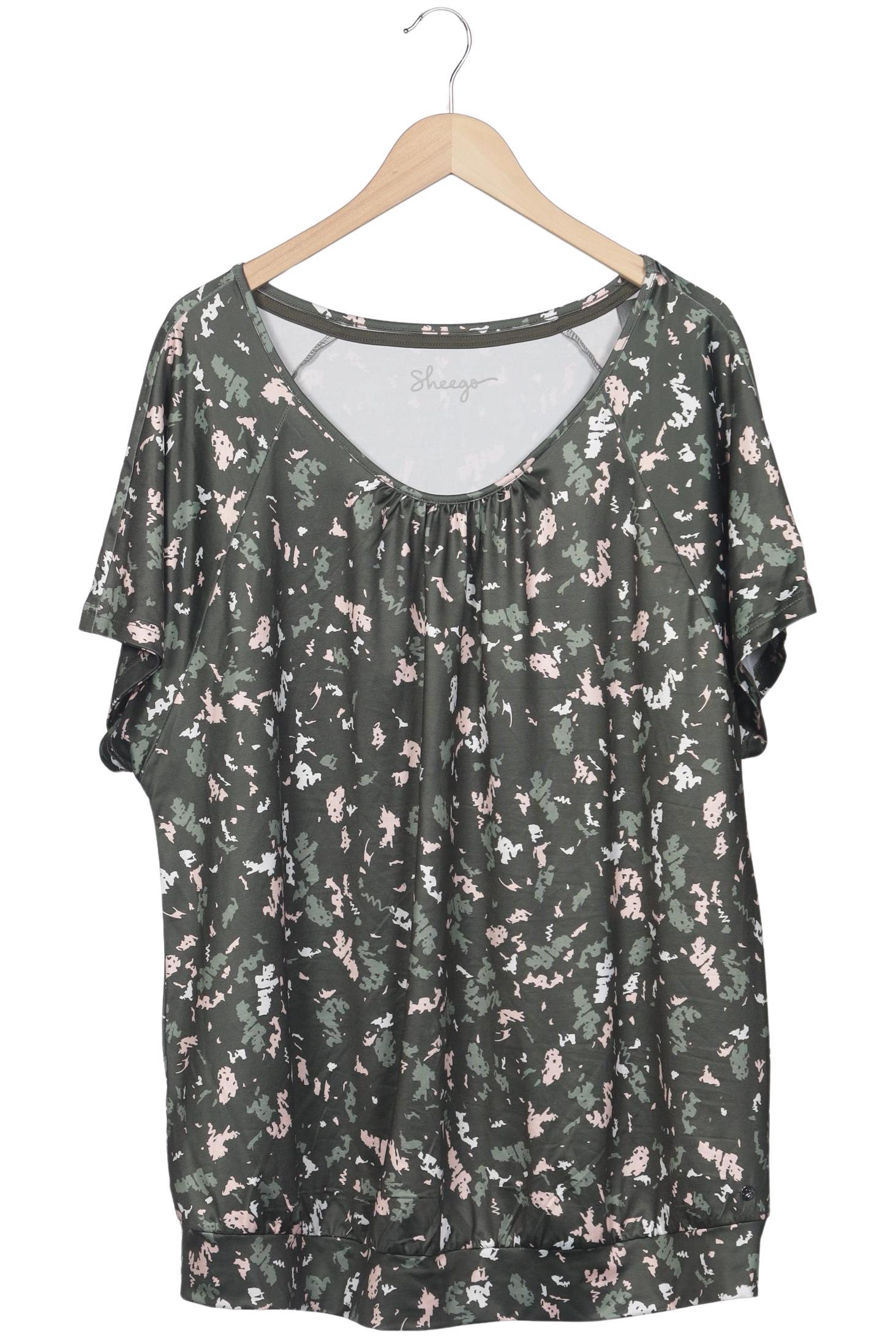 

sheego Damen T-Shirt, grün, Gr. 48