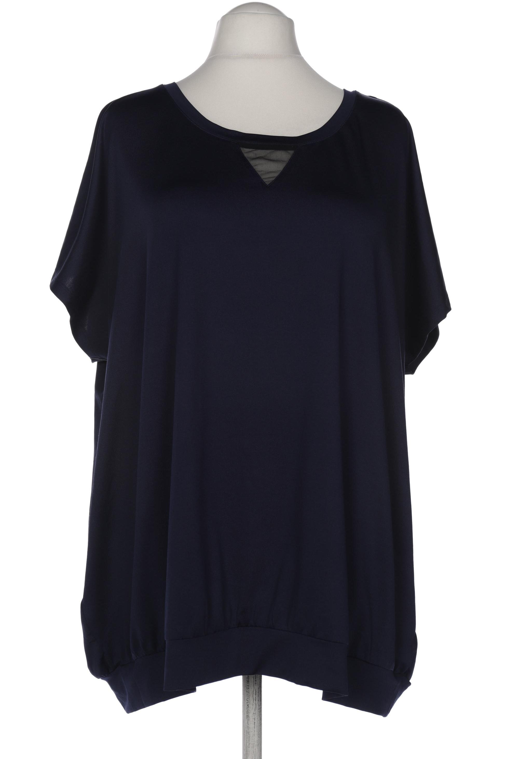 

sheego Damen T-Shirt, marineblau, Gr. 52