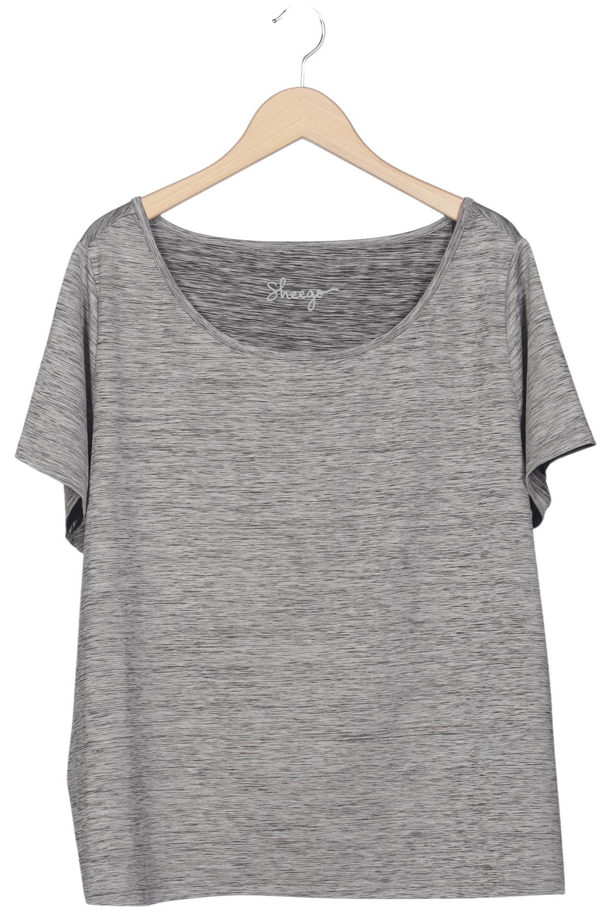 

sheego Damen T-Shirt, grau, Gr. 50