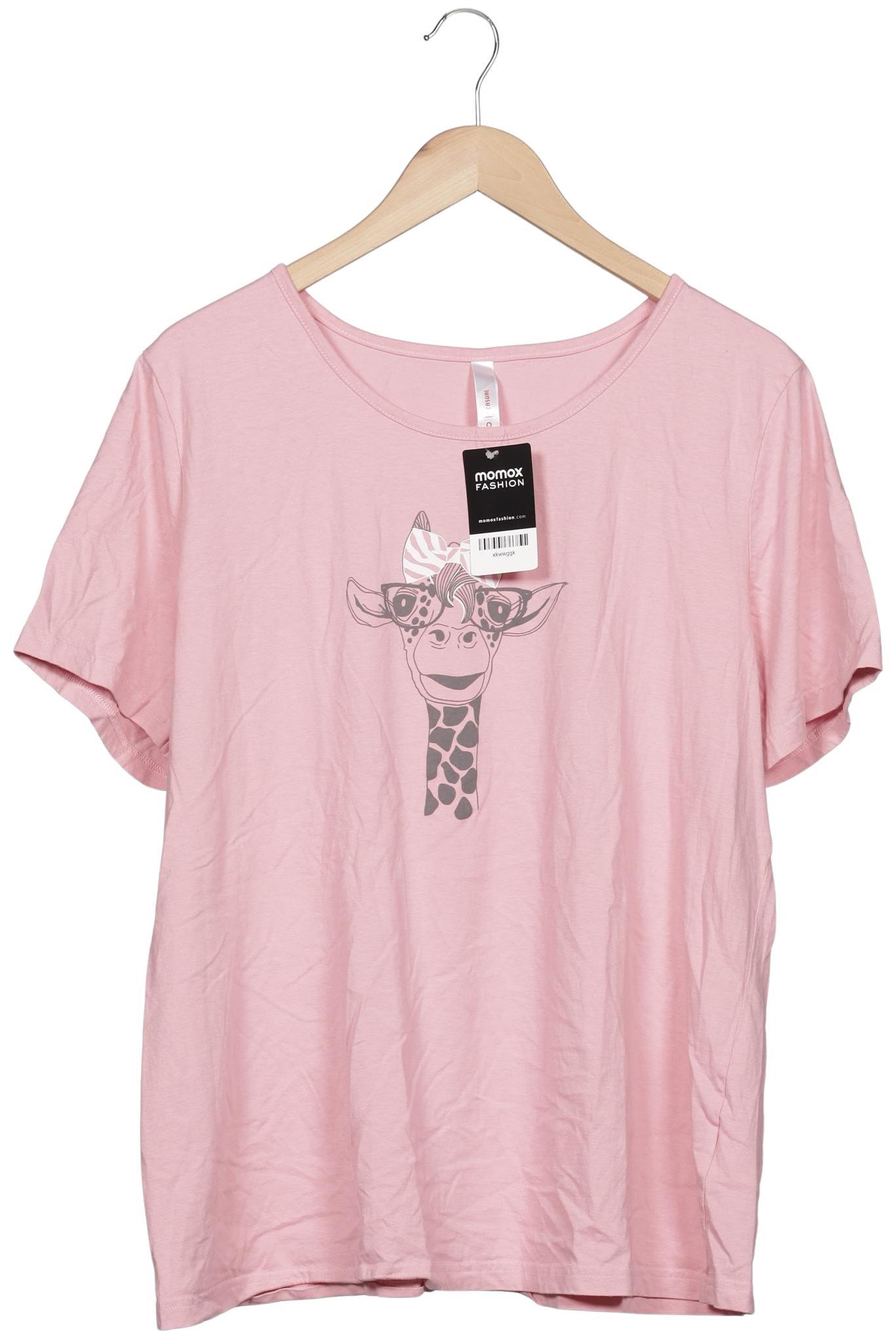 

sheego Damen T-Shirt, pink, Gr. 48