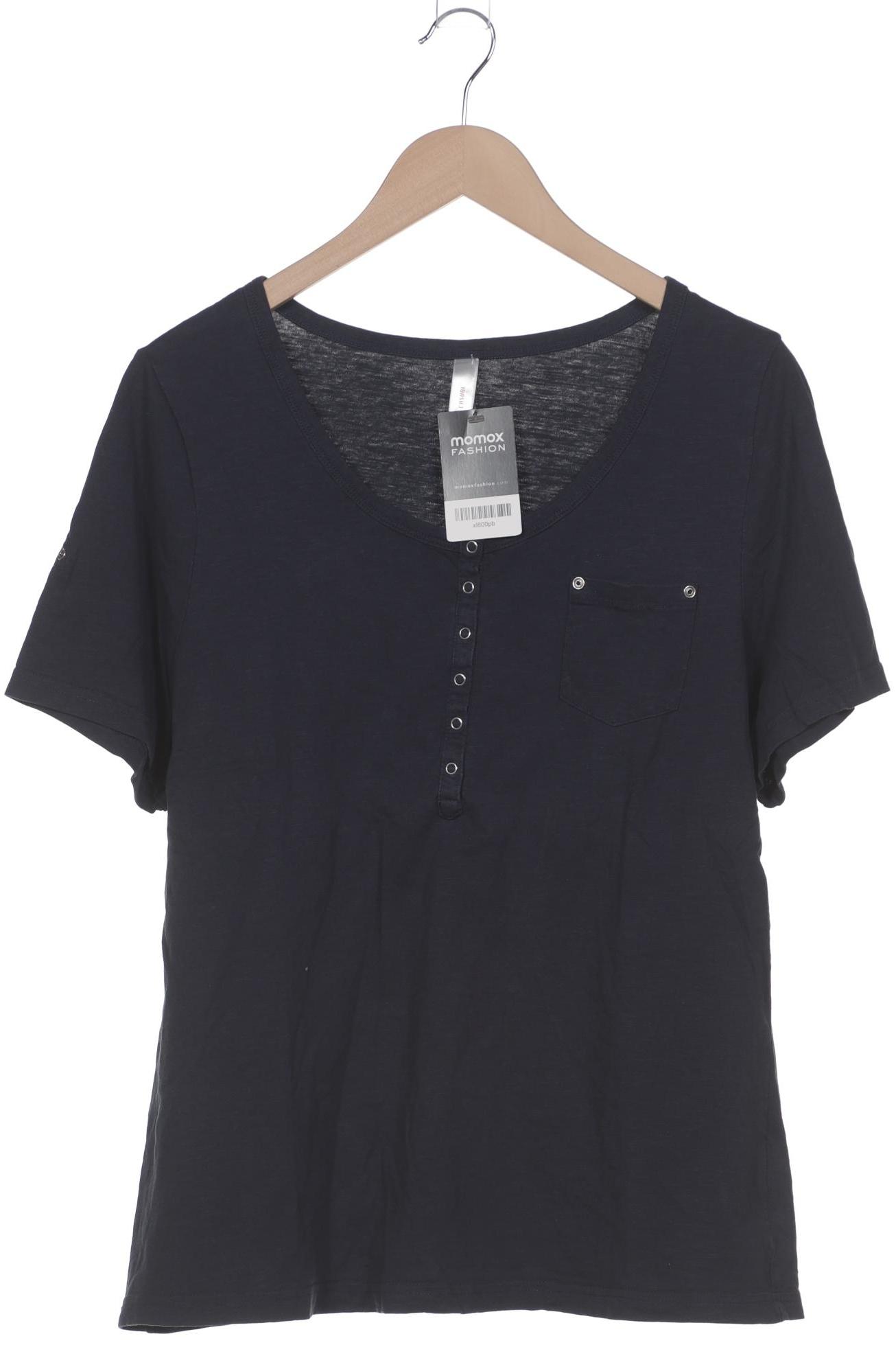 

sheego Damen T-Shirt, marineblau, Gr. 44