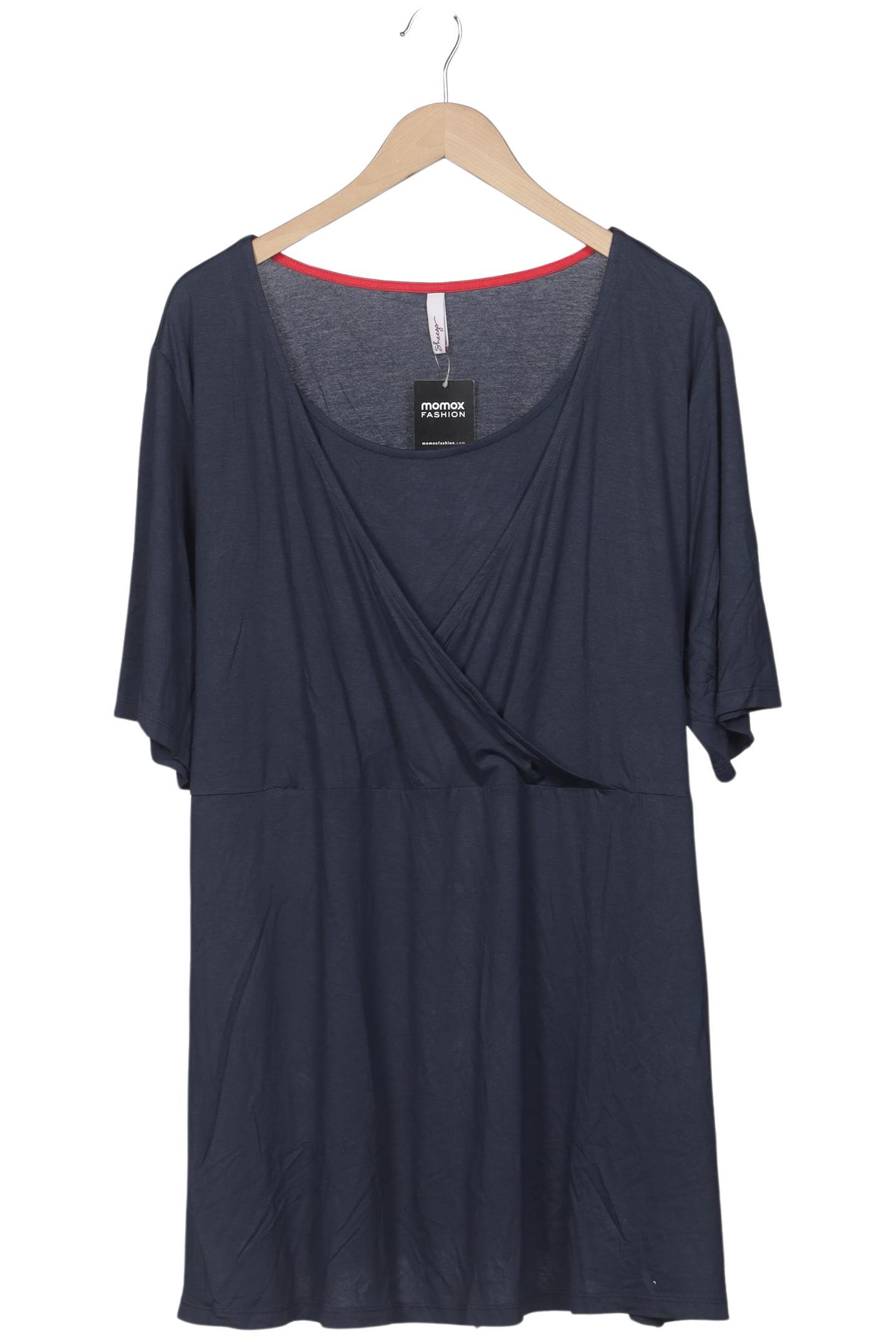 

sheego Damen T-Shirt, marineblau, Gr. 52