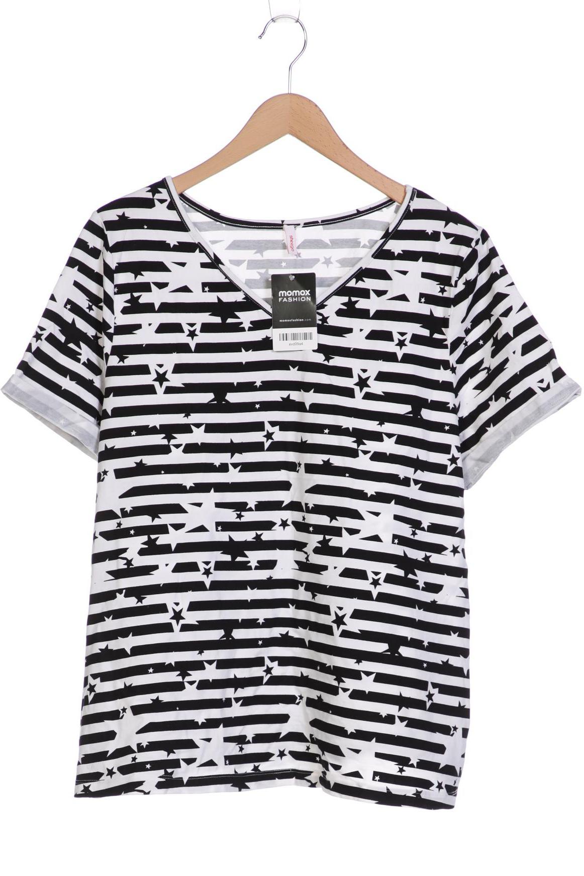 

sheego Damen T-Shirt, weiß