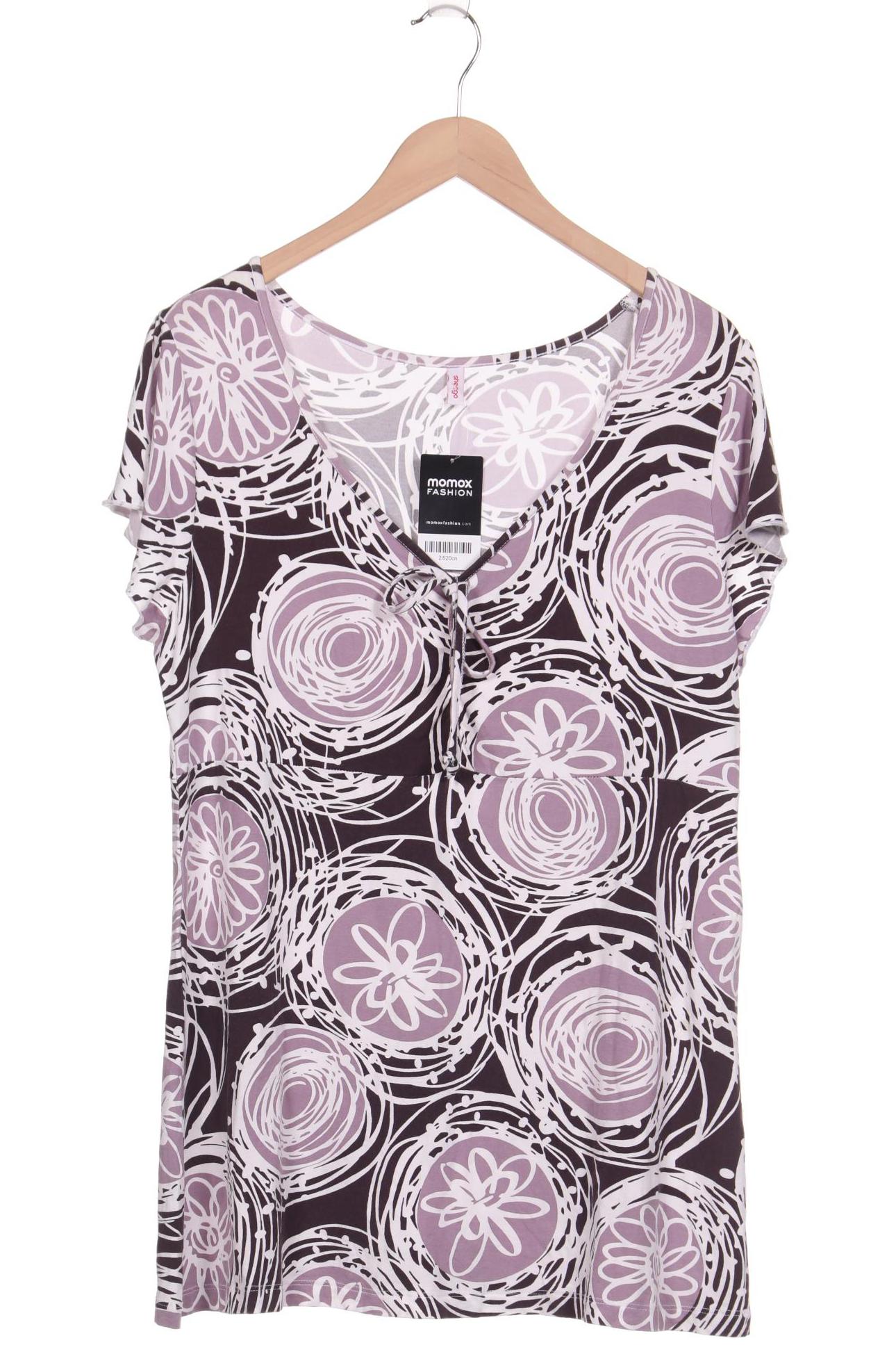 

sheego Damen T-Shirt, flieder, Gr. 46